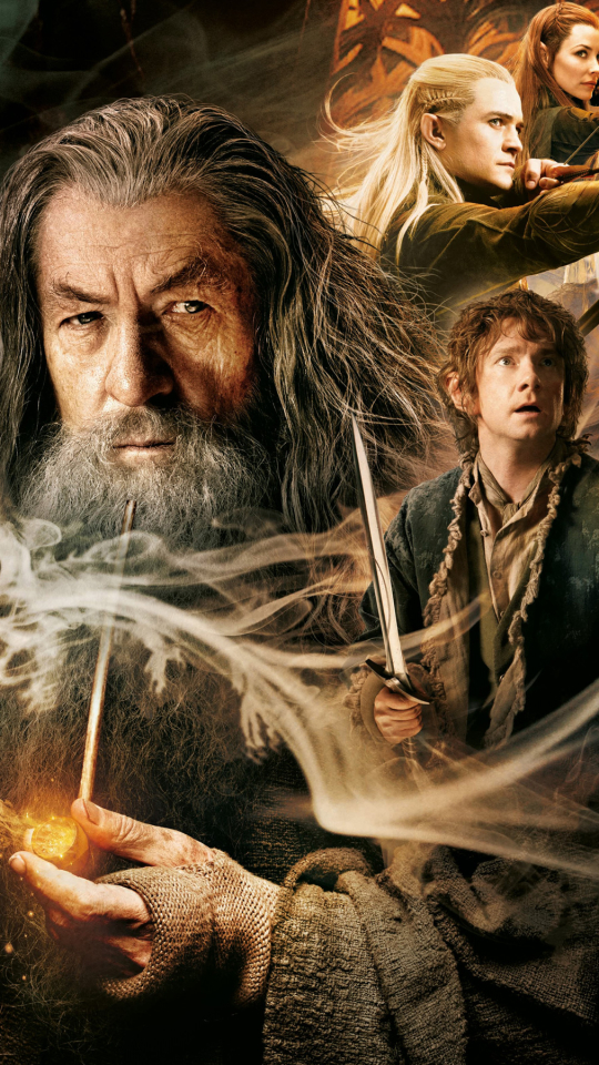 Download mobile wallpaper Lord Of The Rings, Movie, The Lord Of The Rings, Gandalf, The Hobbit: The Desolation Of Smaug for free.