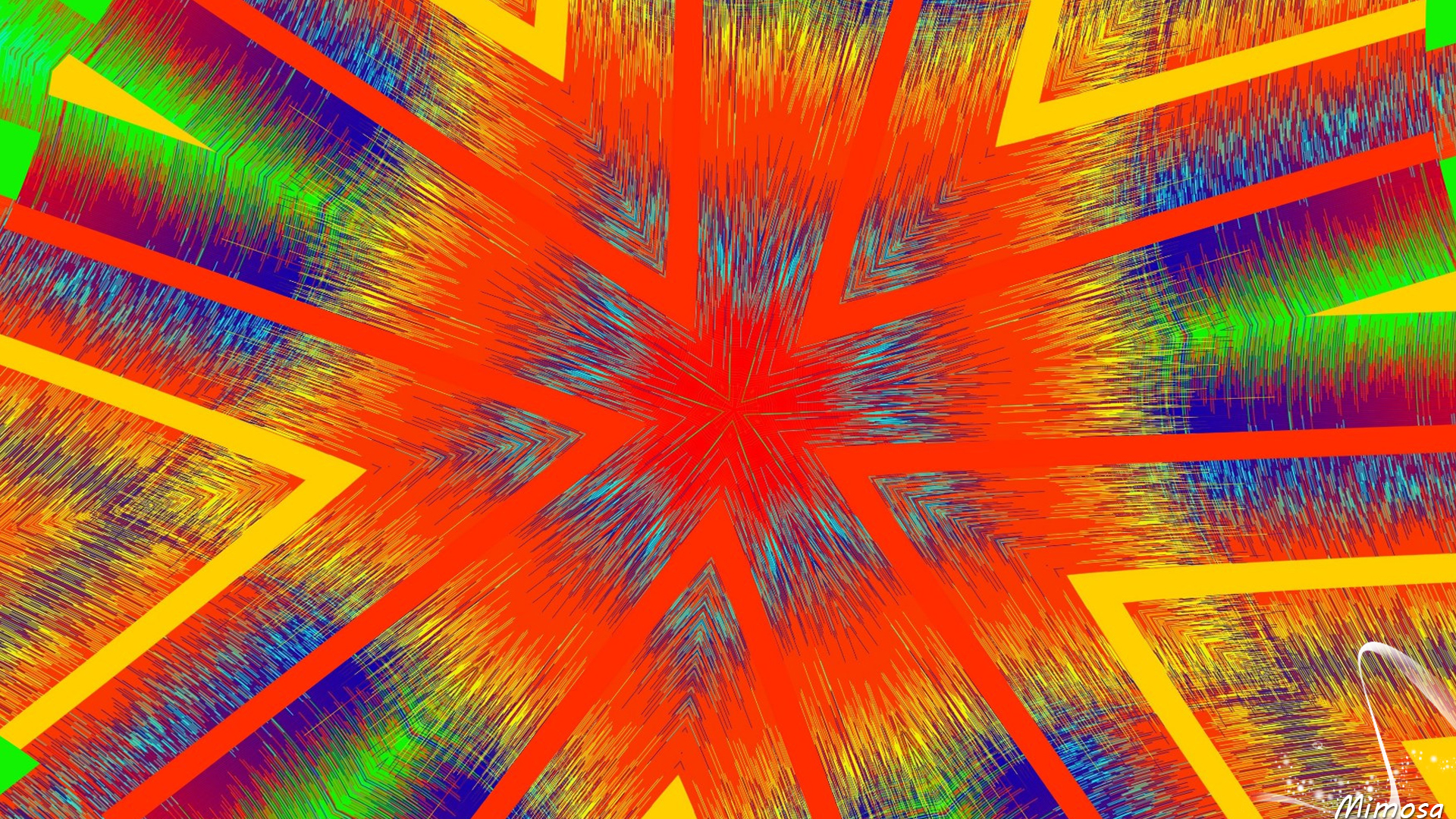 Free download wallpaper Abstract, Pattern, Colors, Kaleidoscope, Orange (Color), Generative on your PC desktop