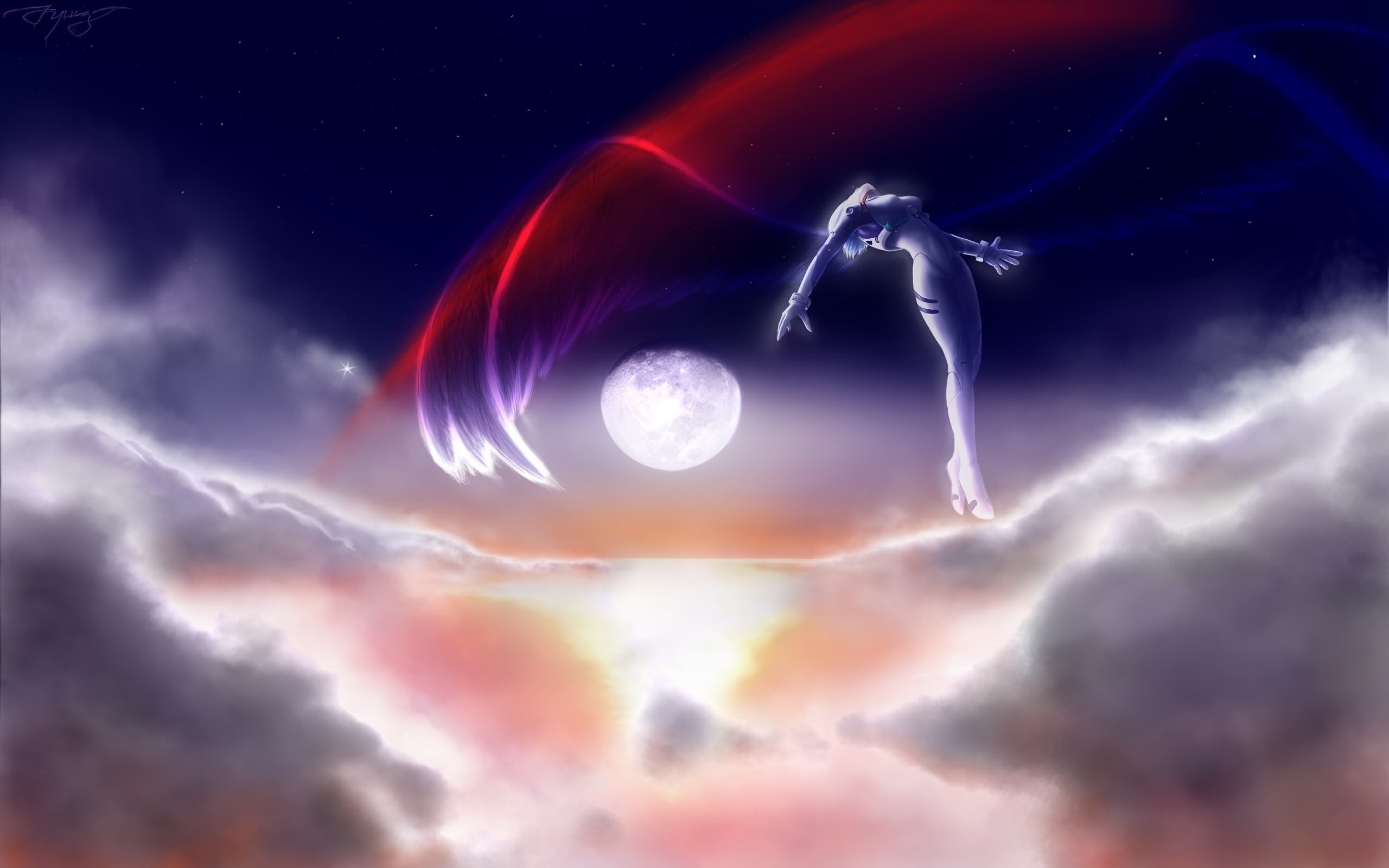 Download mobile wallpaper Neon Genesis Evangelion, Evangelion, Anime for free.
