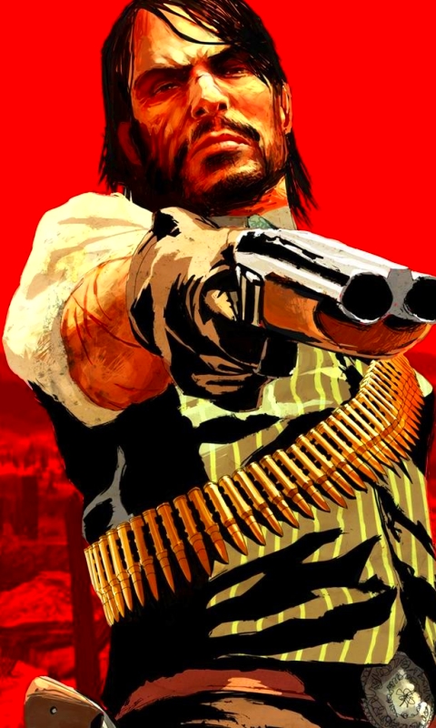 Téléchargez des papiers peints mobile Jeux Vidéo, Red Dead Redemption, Mort Rouge gratuitement.