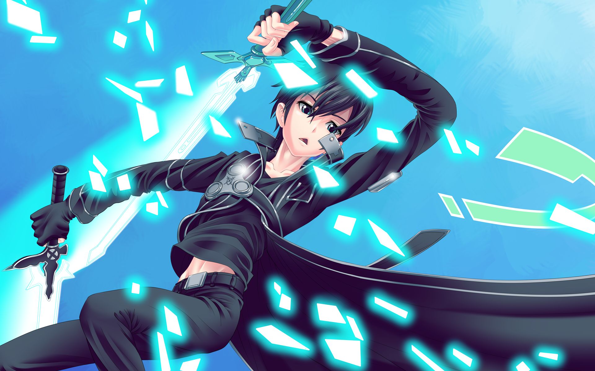 Download mobile wallpaper Anime, Sword Art Online, Kirito (Sword Art Online), Kazuto Kirigaya, Sword Art Online Ii for free.