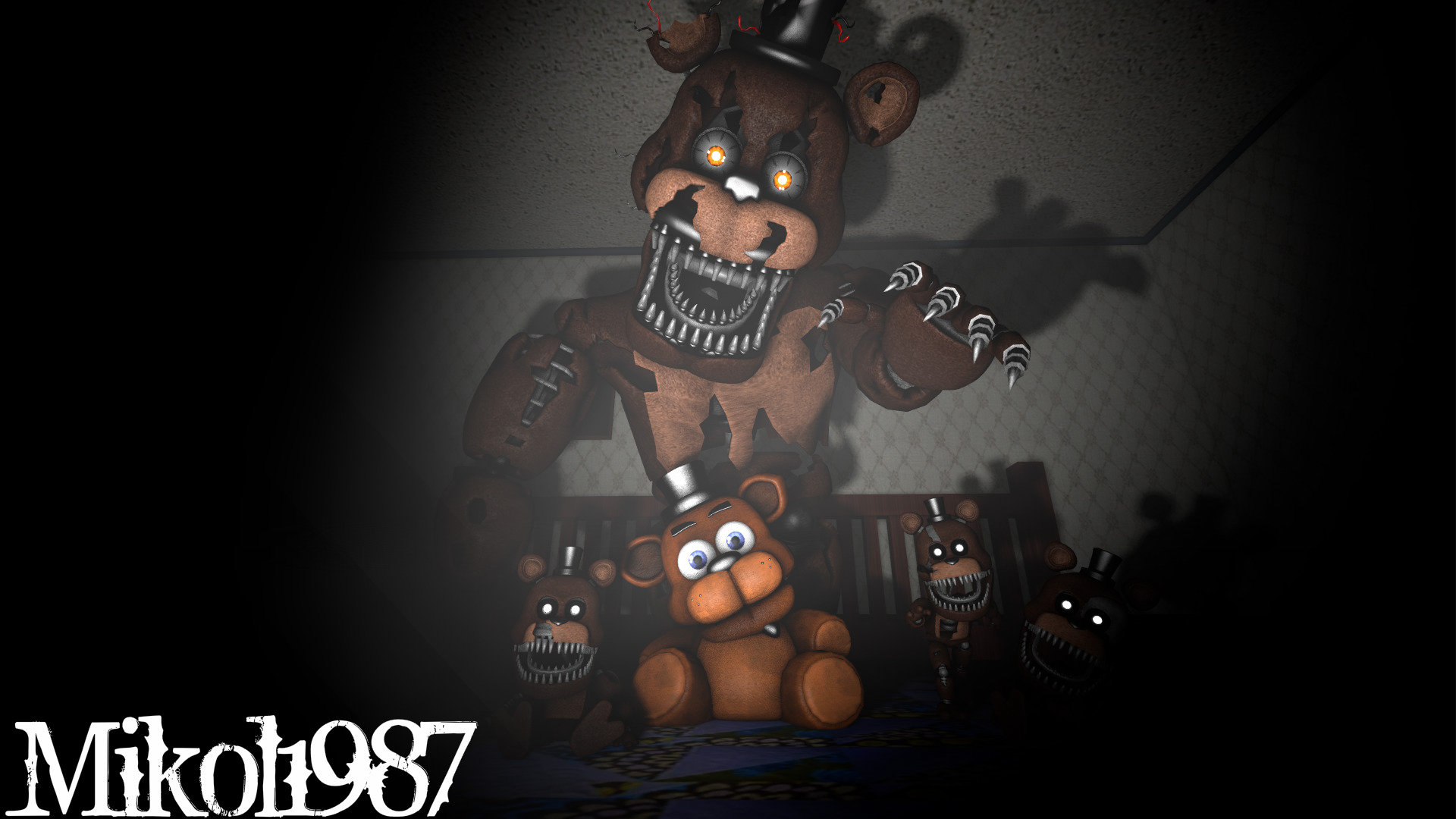 Baixar papel de parede para celular de Videogame, Five Nights At Freddy's 4 gratuito.