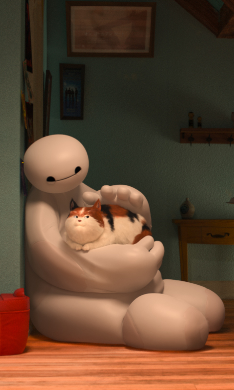 Download mobile wallpaper Movie, Baymax, Big Hero 6 for free.