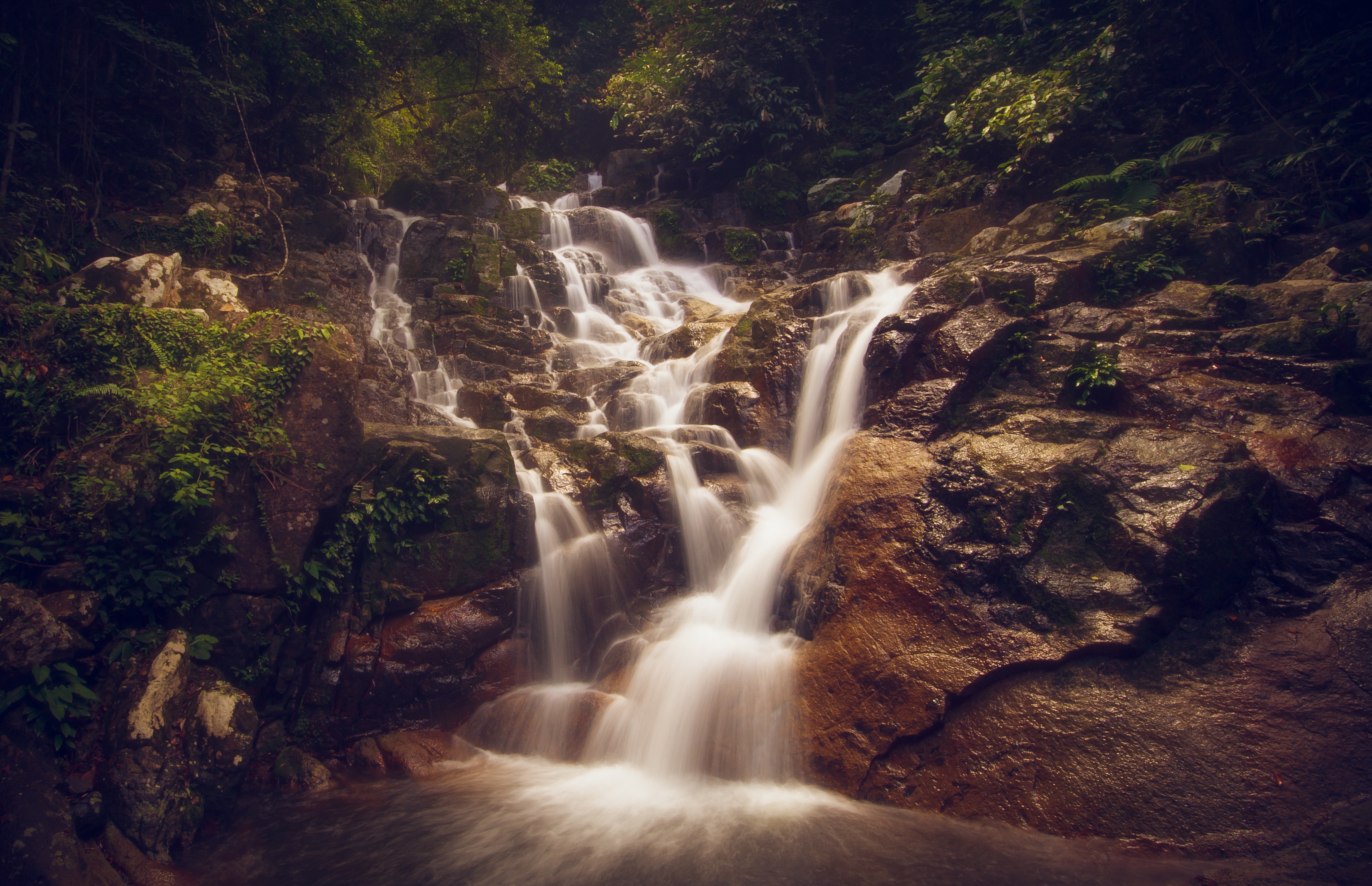 Free download wallpaper Nature, Waterfalls, Waterfall, Earth, Stream on your PC desktop