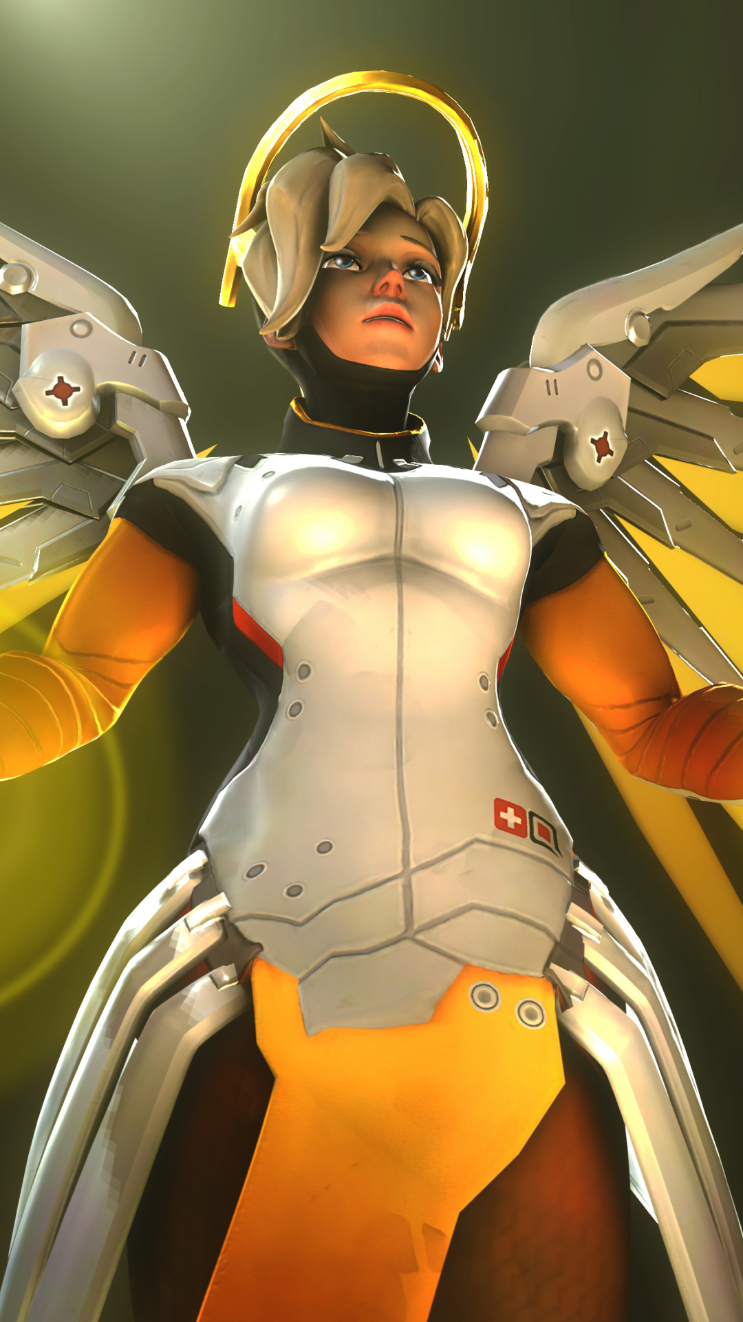 Download mobile wallpaper Overwatch, Video Game, Mercy (Overwatch) for free.