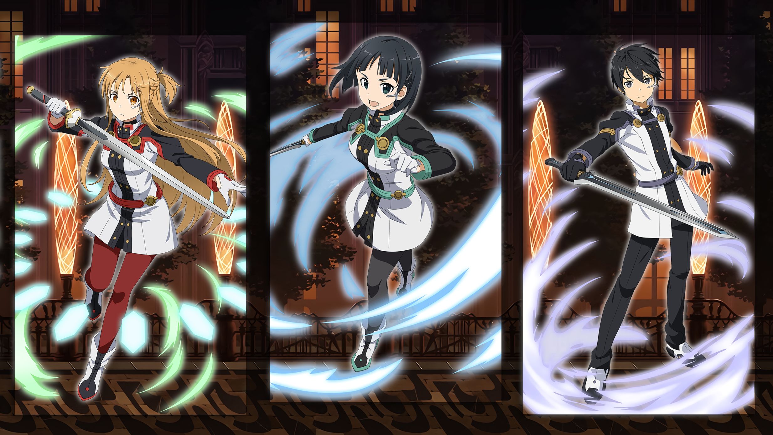 Handy-Wallpaper Animes, Asuna Yuuki, Sword Art Online, Kirito (Schwertkunst Online), Sword Art Online Ordnungsskala, Sword Art Online Movie: Ordnungsskala, Sword Art Online: Memory Defrag kostenlos herunterladen.