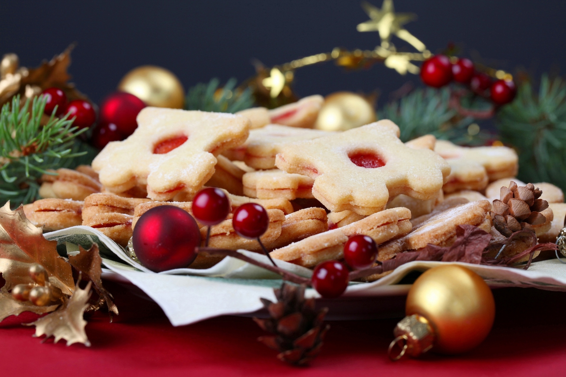 Завантажити шпалери безкоштовно Різдво, Печиво, Прикраса, Харчування картинка на робочий стіл ПК