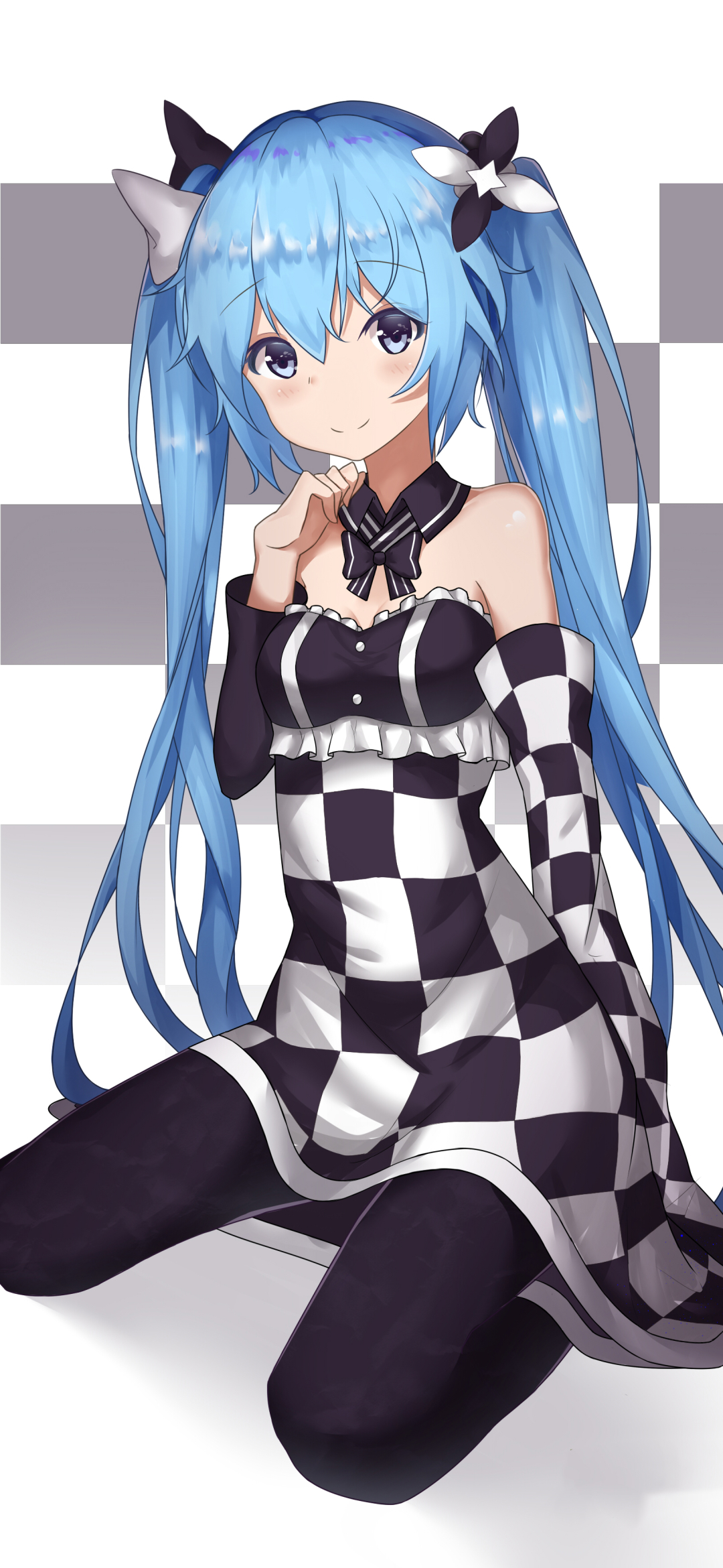 Download mobile wallpaper Anime, Vocaloid, Blue Eyes, Blue Hair, Hatsune Miku for free.