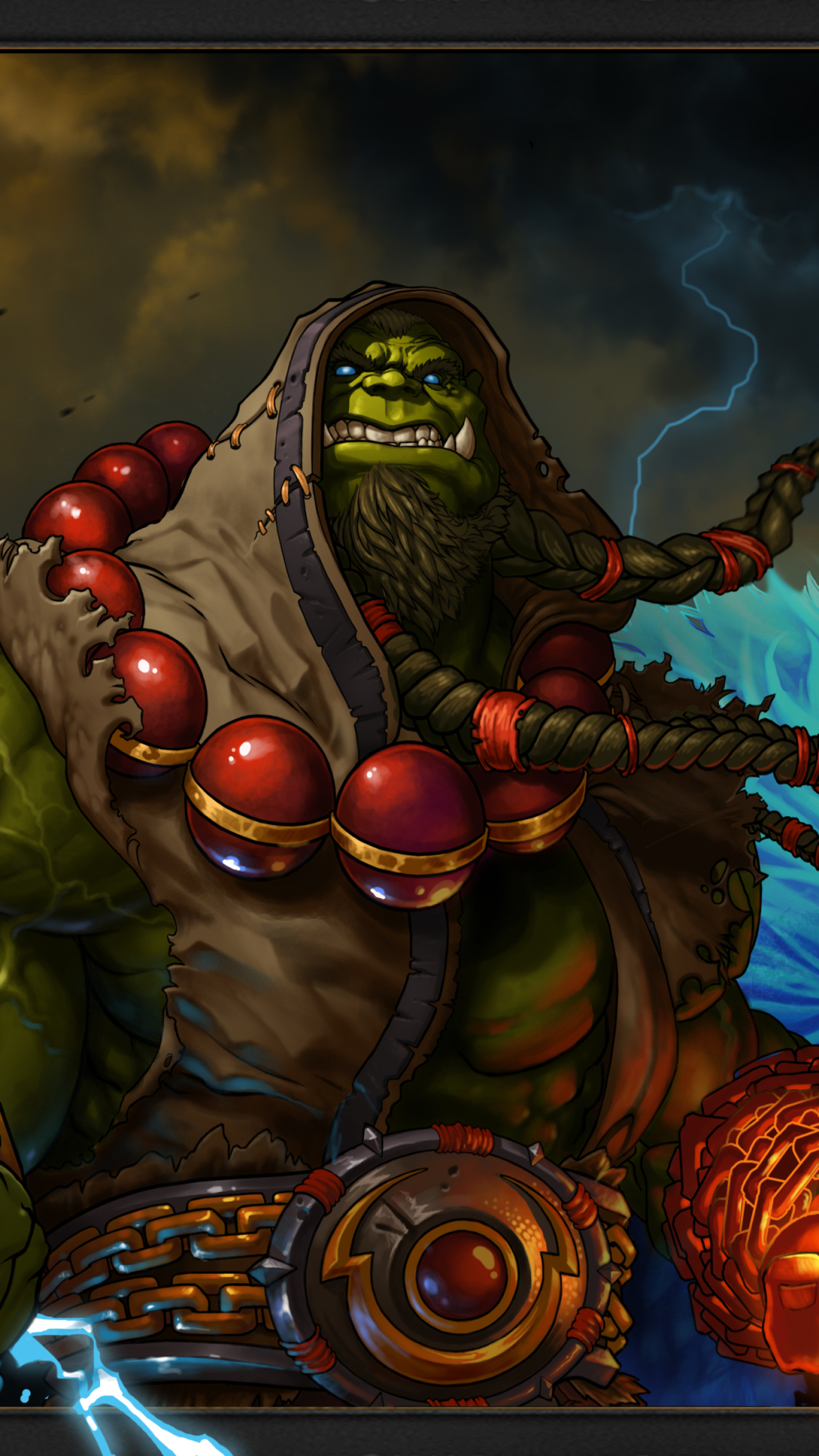 Download mobile wallpaper Warcraft, Video Game, World Of Warcraft, Orc, Thrall (World Of Warcraft) for free.