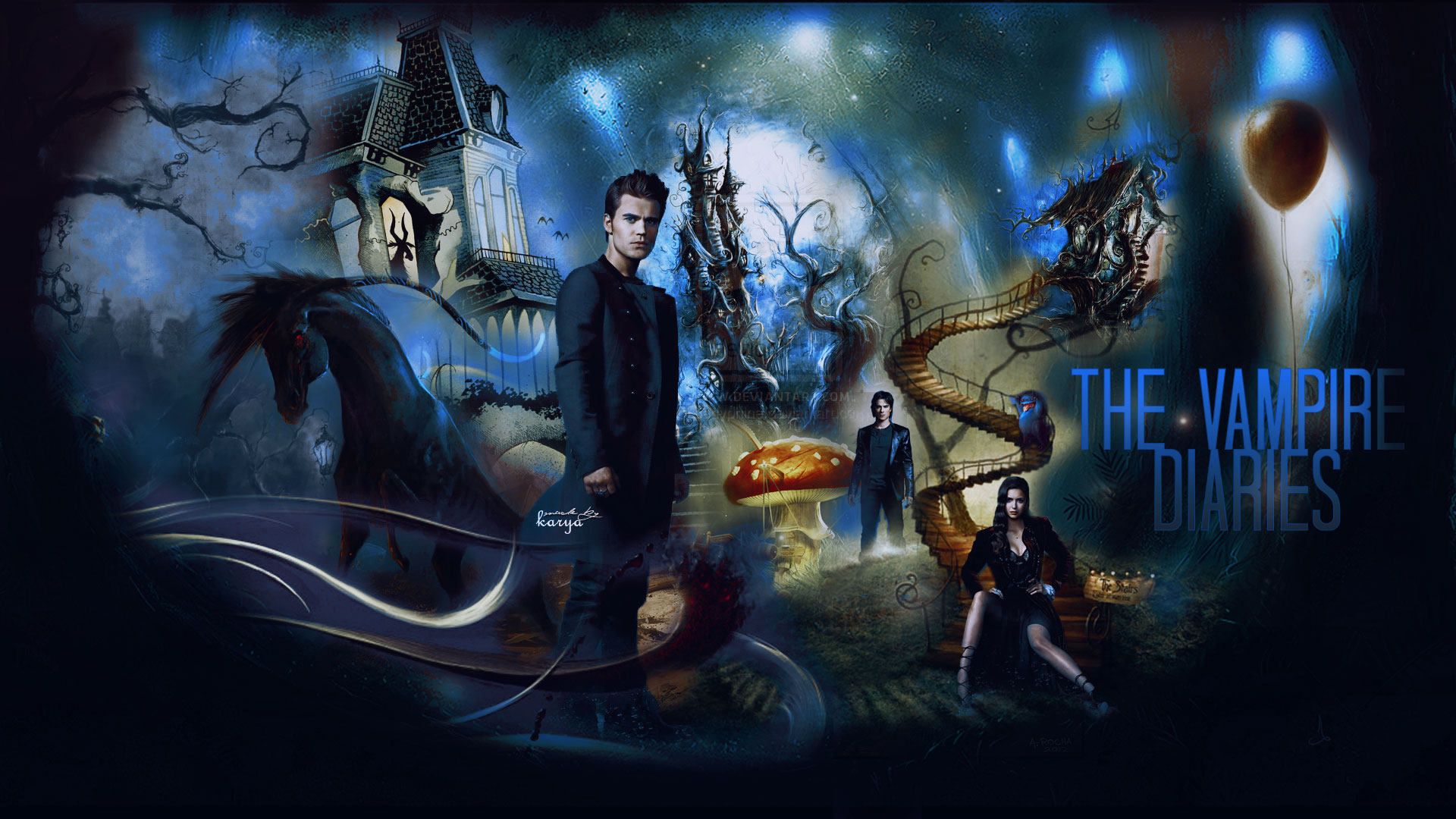 Free download wallpaper Vampire, Tv Show, The Vampire Diaries on your PC desktop