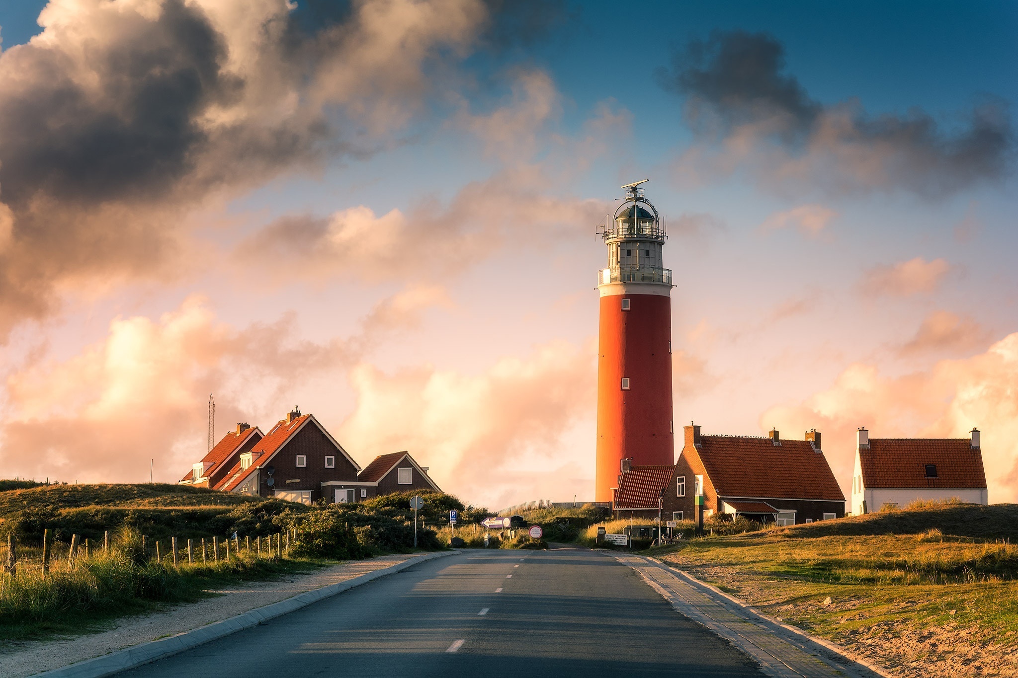 Download mobile wallpaper Lighthouse, Netherlands, Man Made for free.
