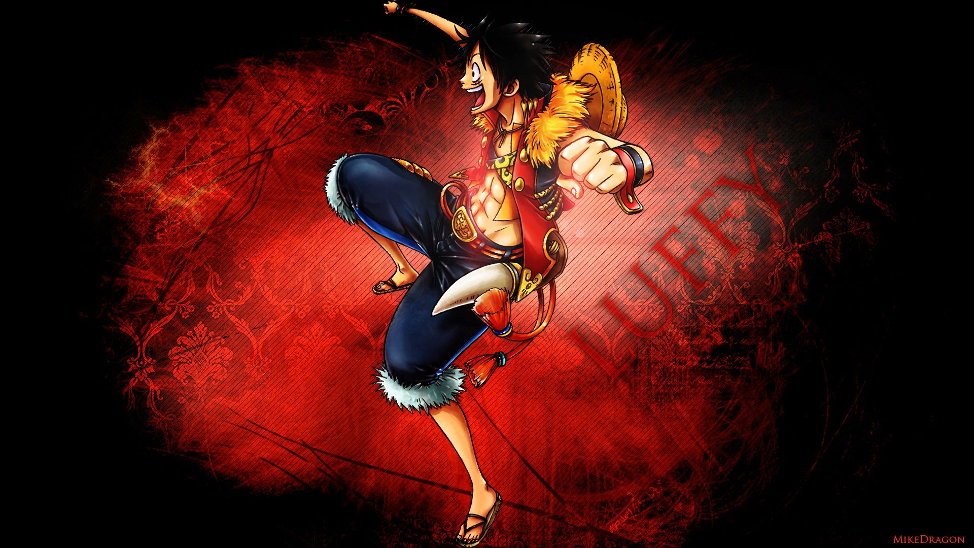 Handy-Wallpaper Animes, One Piece, Affe D Luffy kostenlos herunterladen.