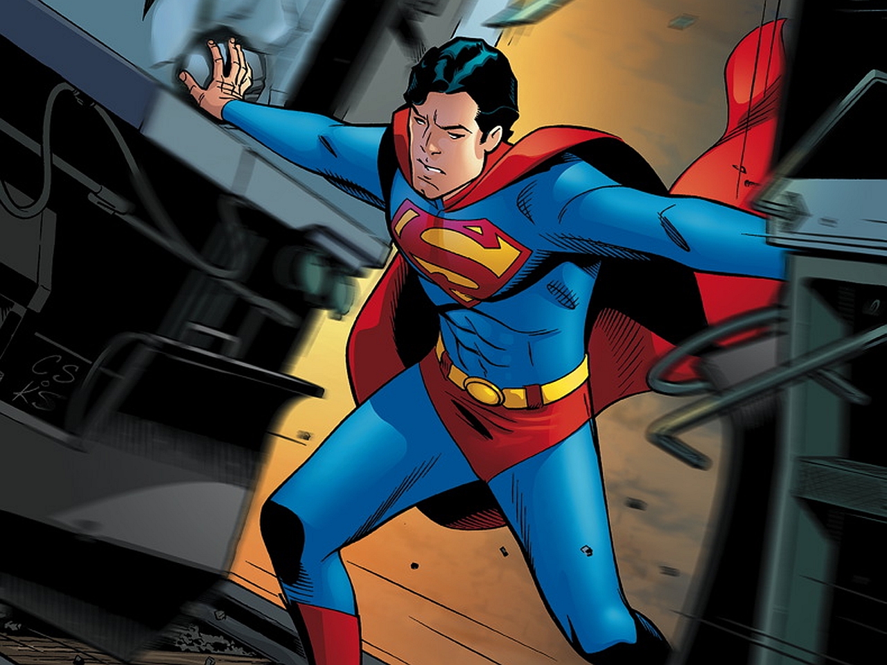 Laden Sie Superman Retter In Der Not HD-Desktop-Hintergründe herunter