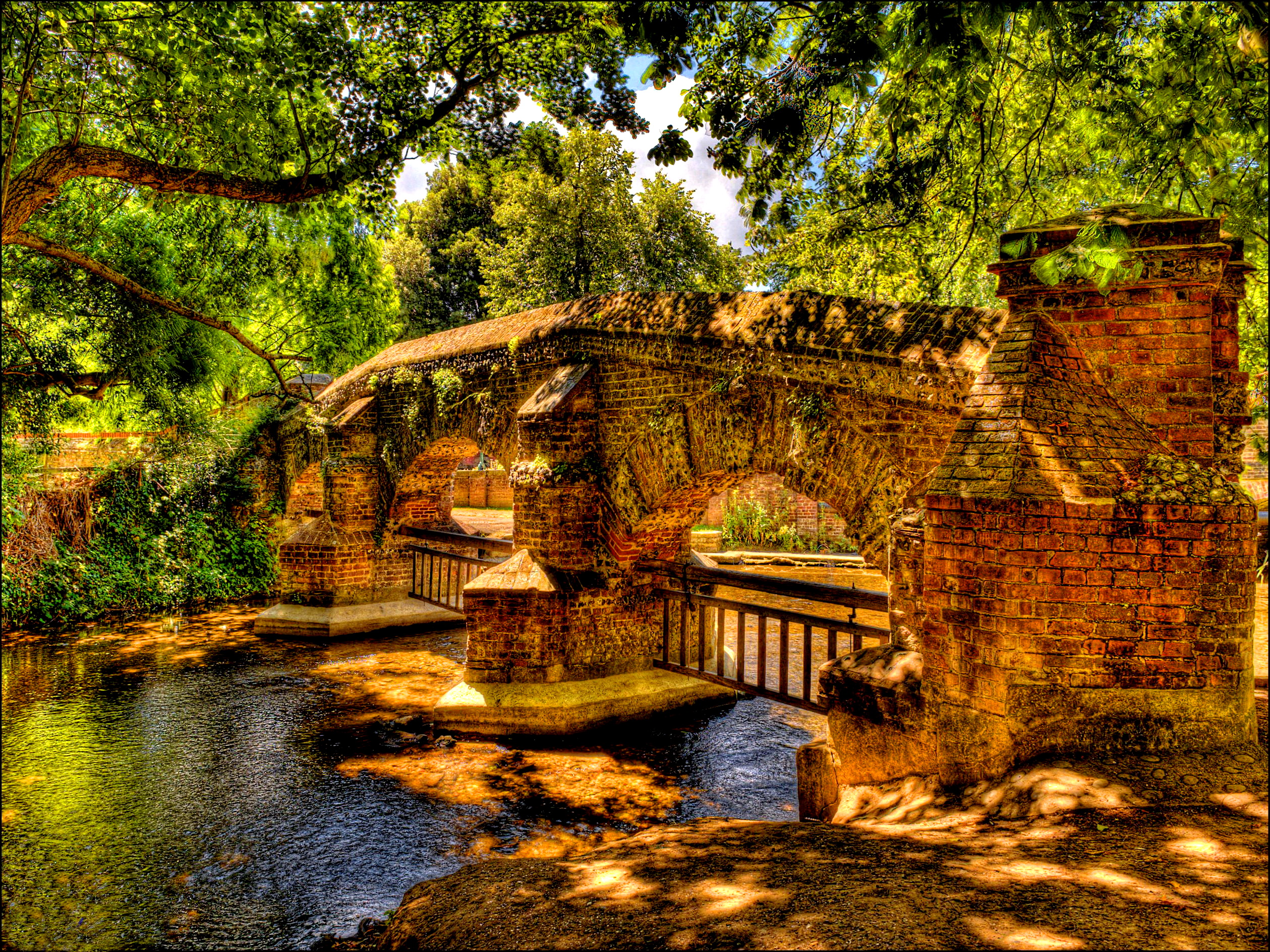 Download mobile wallpaper Bridge, Hdr, Photography for free.