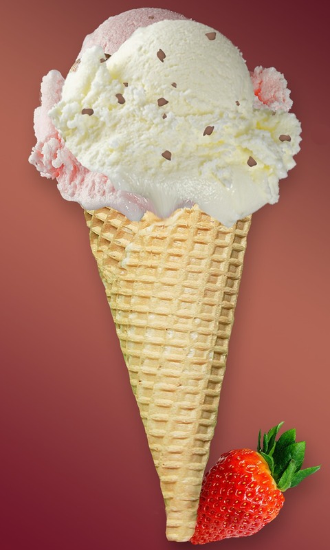Download mobile wallpaper Food, Dessert, Ice Cream, Waffle Cone for free.