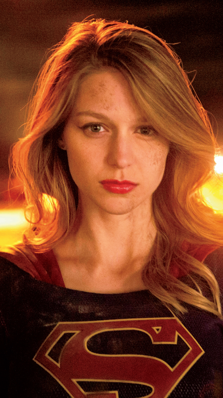 Handy-Wallpaper Fernsehserien, Übermensch, Supergirl, Melissa Benoist kostenlos herunterladen.