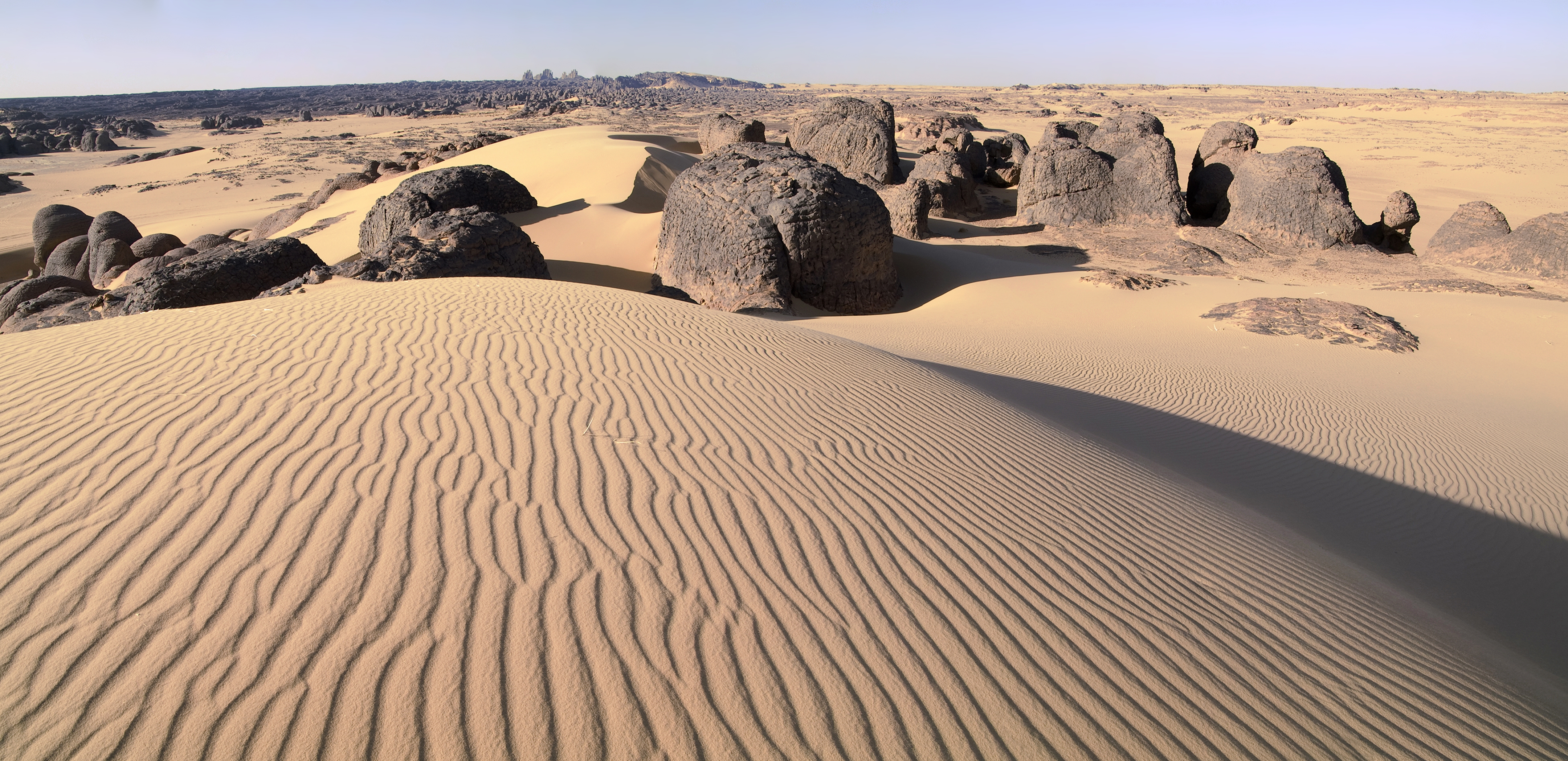 earth, desert, africa, algeria, dune, sand, tassili n'ajjer