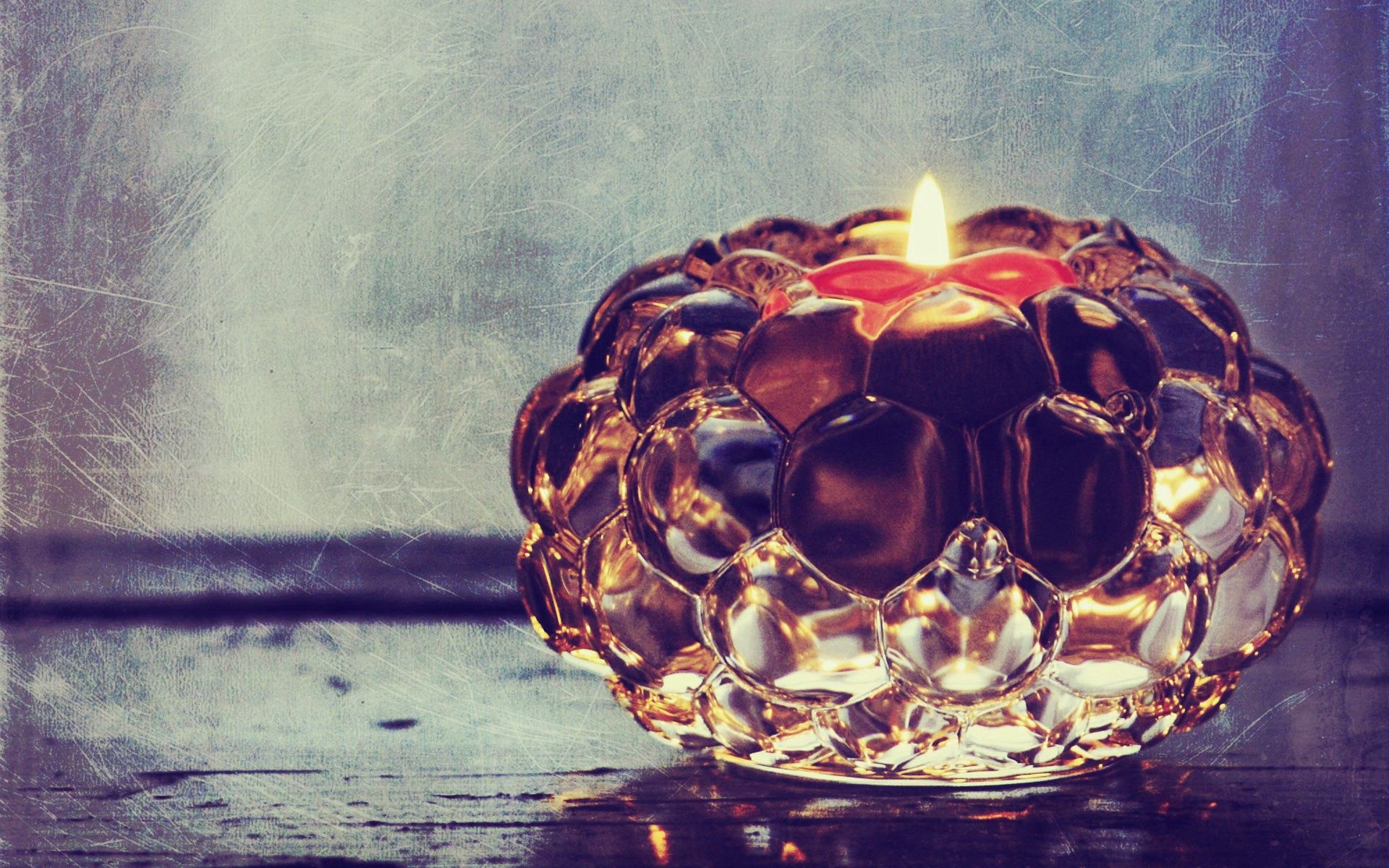 miscellanea, miscellaneous, glass, mood, candle, candlestick