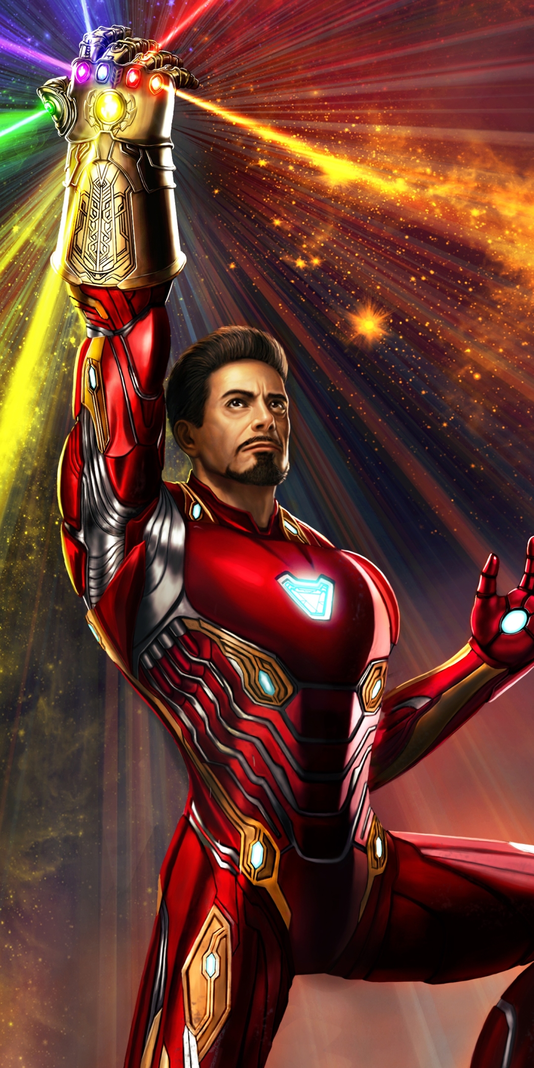 Baixar papel de parede para celular de Homem De Ferro, Os Vingadores, Filme, Tony Stark, Manopla Do Infinito, Vingadores: Ultimato gratuito.