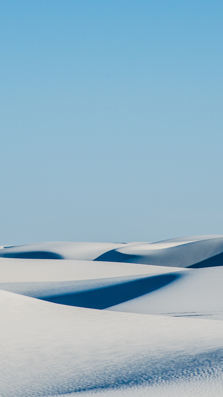 Download mobile wallpaper Sand, Desert, Earth, White Sands National Monument for free.