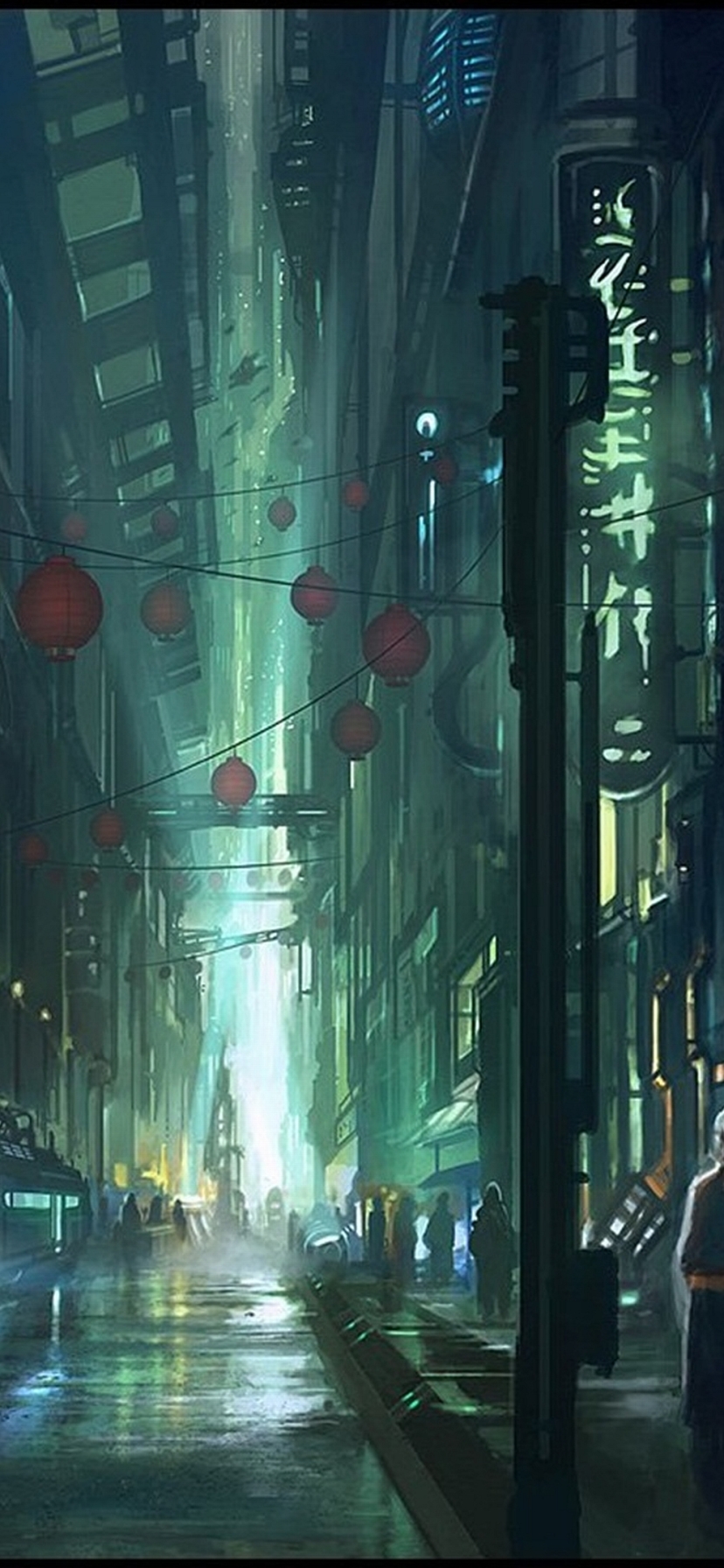 Baixar papel de parede para celular de Cidade, Cyberpunk, Ficção Científica gratuito.