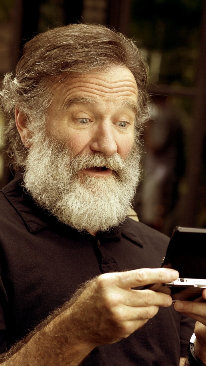Handy-Wallpaper Robin Williams, Berühmtheiten kostenlos herunterladen.