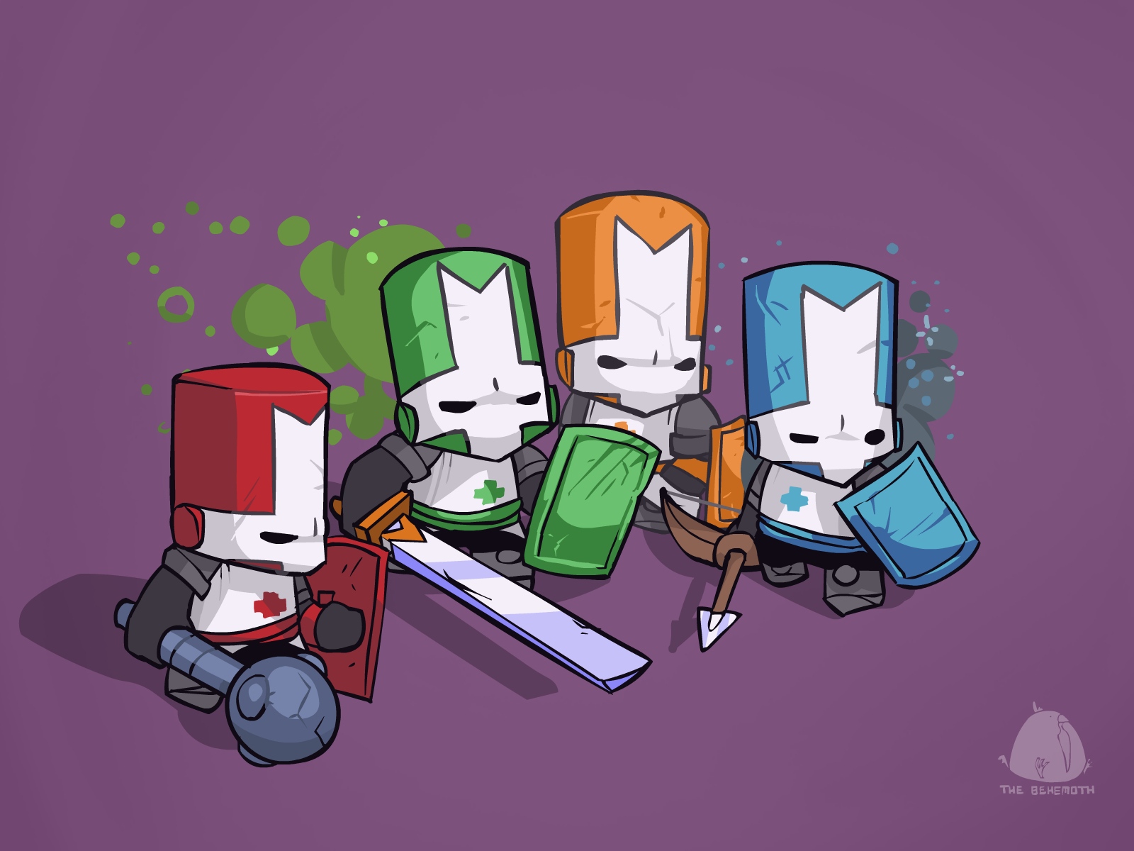 video game, castle crashers