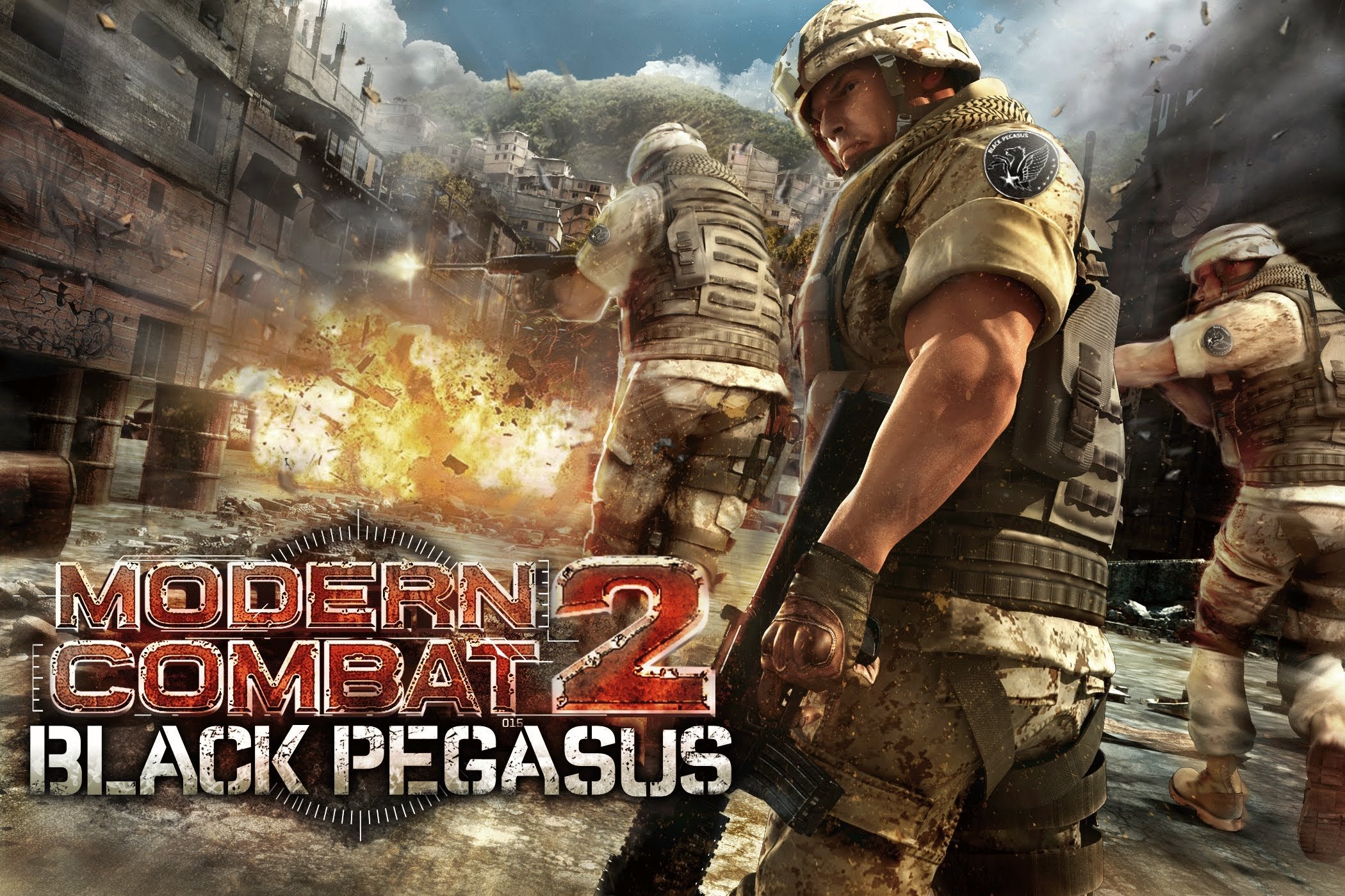 Baixar papéis de parede de desktop Modern Combat 2: Black Pegasus HD