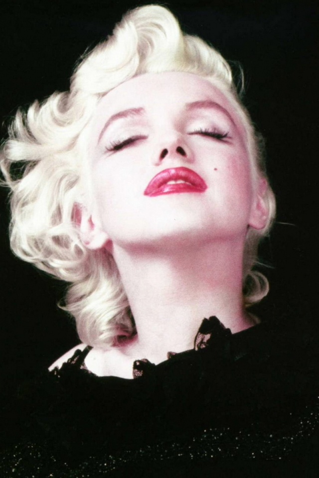 Handy-Wallpaper Marilyn Monroe, Nahansicht, Berühmtheiten kostenlos herunterladen.