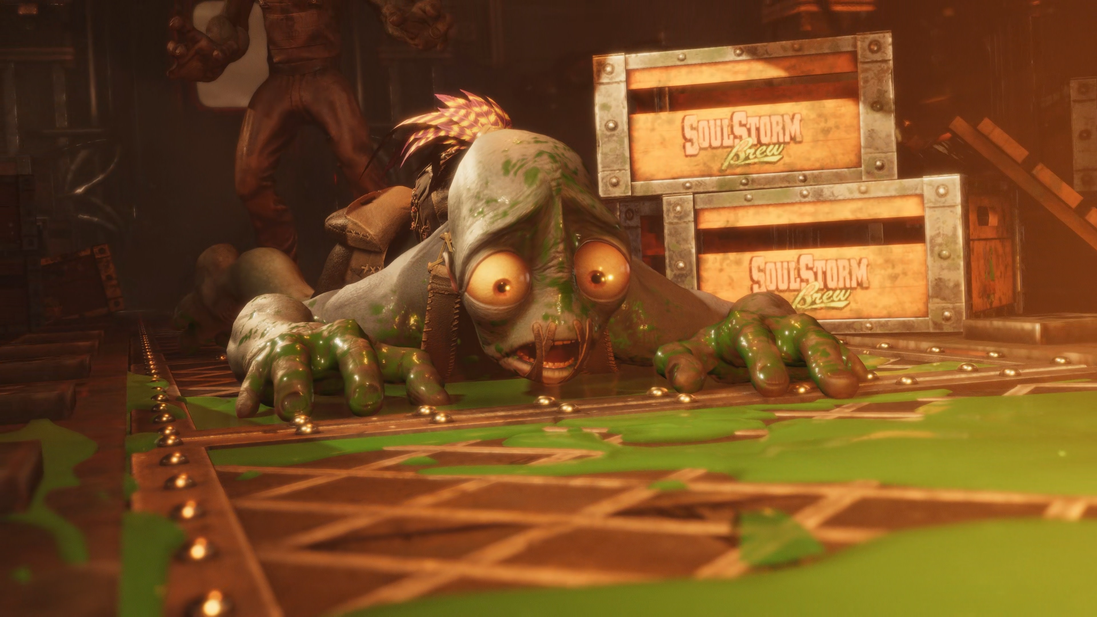 1021060 Hintergrundbild herunterladen oddworld: soulstorm, computerspiele - Bildschirmschoner und Bilder kostenlos