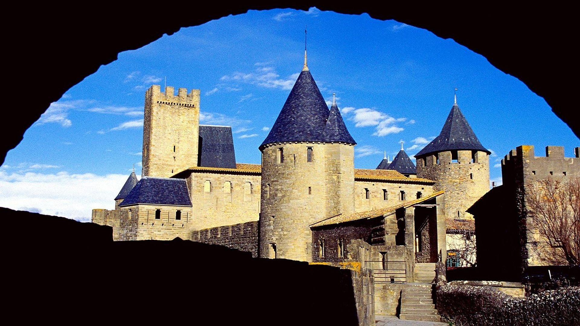 341256 télécharger l'image carcassonne, construction humaine, châteaux - fonds d'écran et économiseurs d'écran gratuits