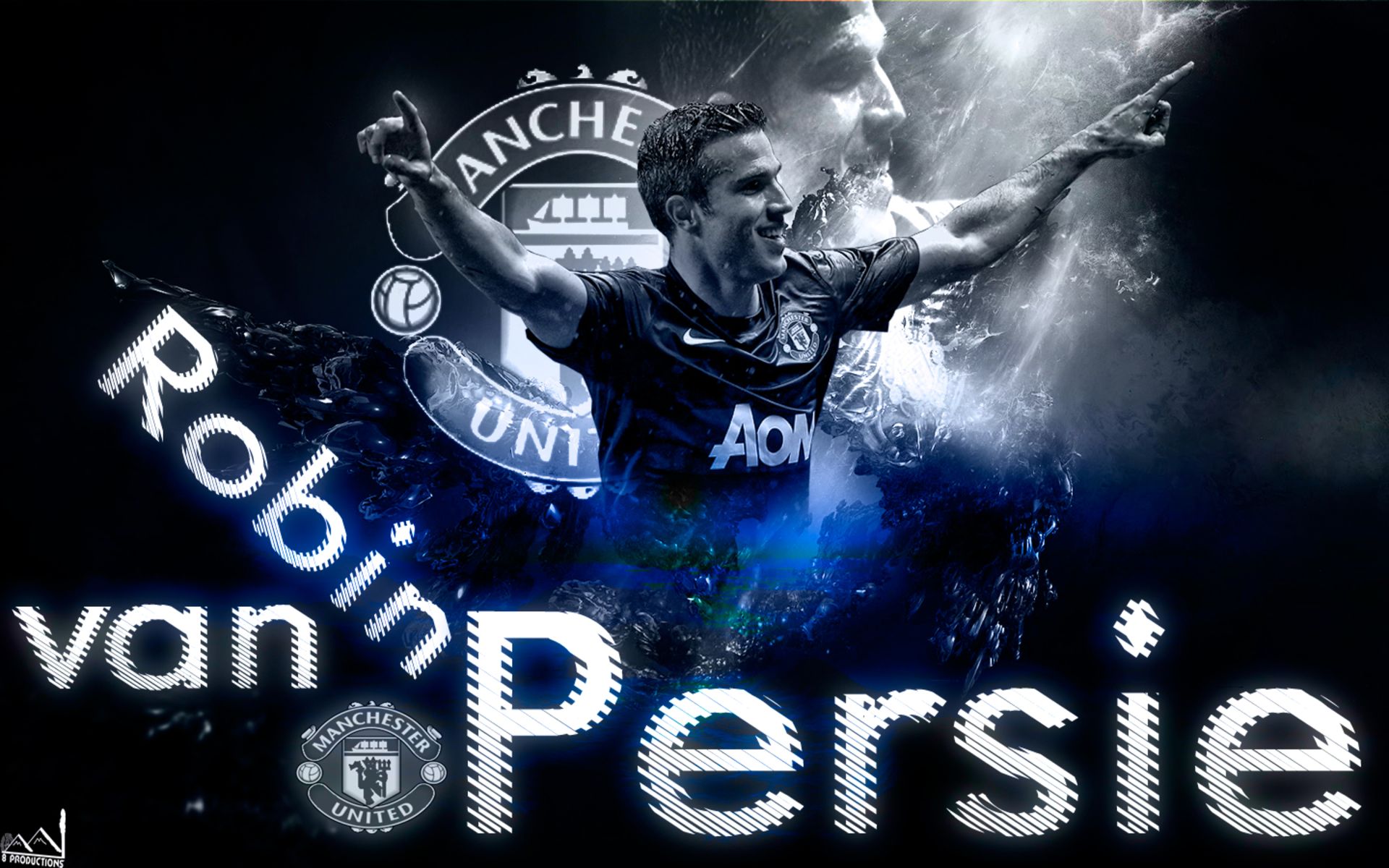 Descarga gratis la imagen Fútbol, Deporte, Robin Van Persie, Manchester United F C en el escritorio de tu PC