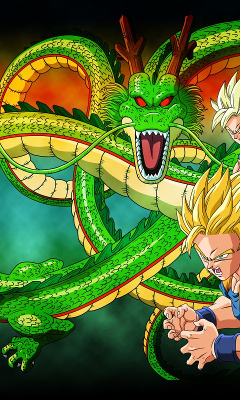 Handy-Wallpaper Dragon Ball, Animes, Son Goku, Dragonball Z, Shenron (Dragon Ball) kostenlos herunterladen.