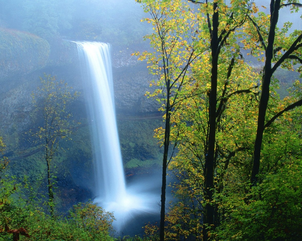 Handy-Wallpaper Wasserfall, Erde/natur kostenlos herunterladen.