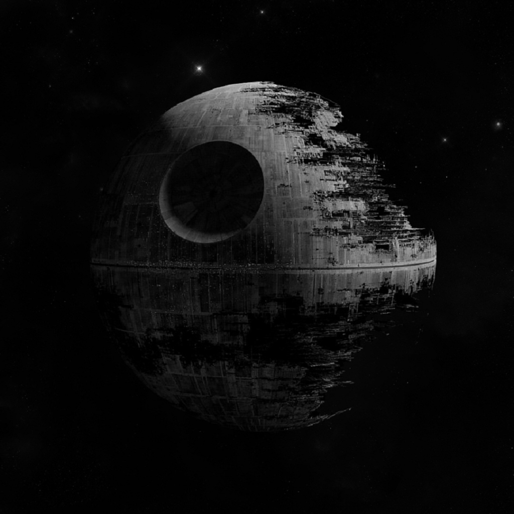 Download mobile wallpaper Star Wars, Movie, Death Star for free.