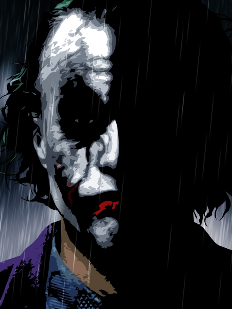 Handy-Wallpaper Batman, Joker, Filme, The Dark Knight kostenlos herunterladen.