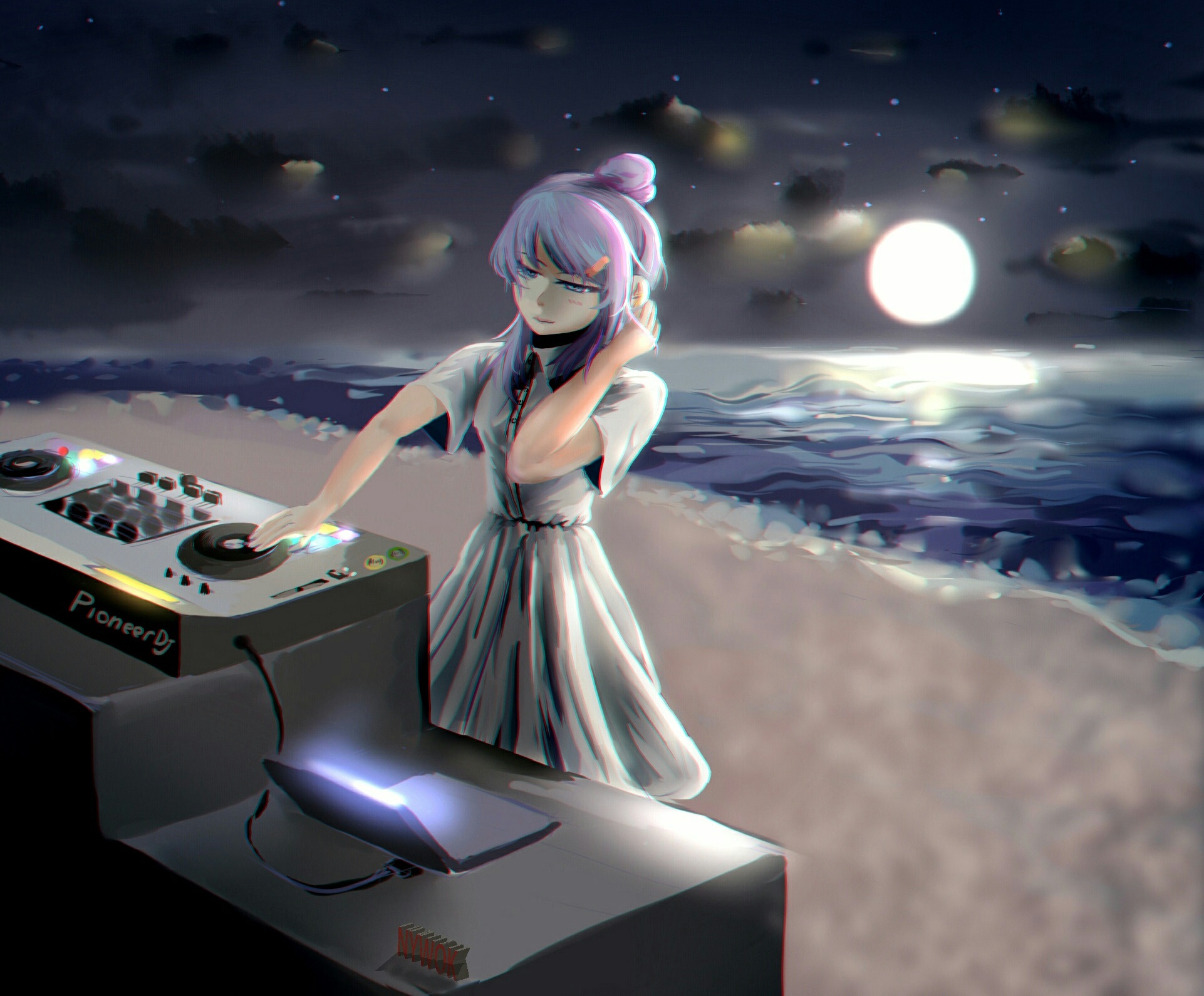 Free download wallpaper Music, Anime on your PC desktop