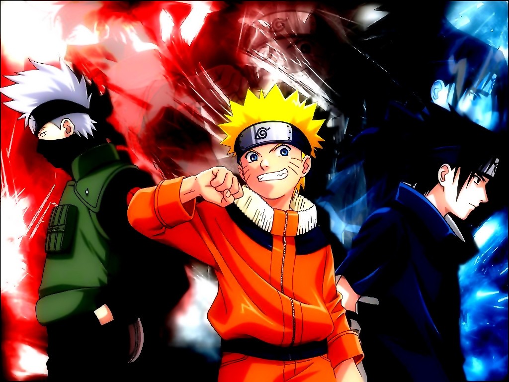 Free download wallpaper Anime, Naruto, Sasuke Uchiha, Naruto Uzumaki, Kakashi Hatake on your PC desktop