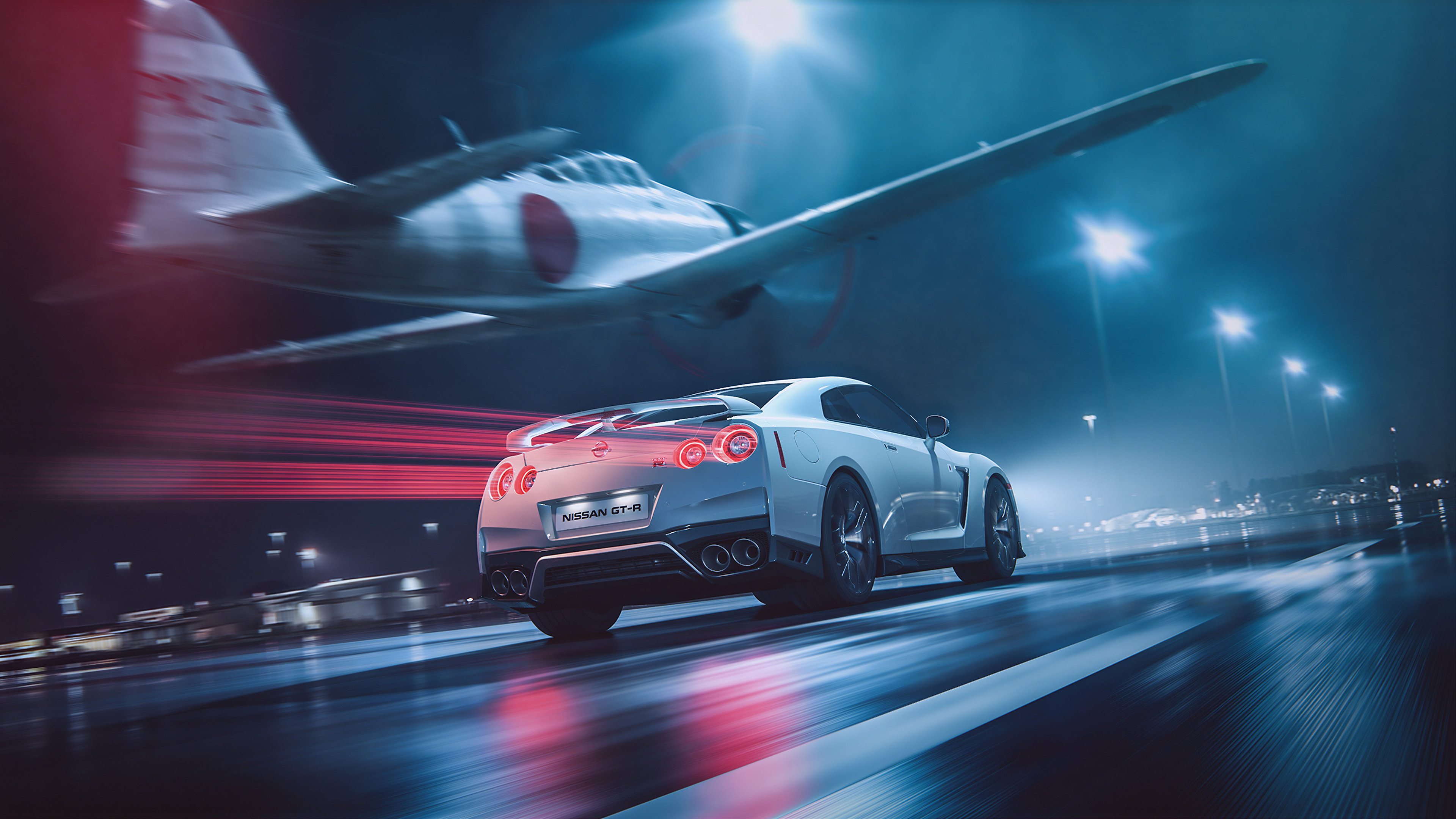 Free download wallpaper Nissan, Nissan Gt R, Aircraft, Vehicles on your PC desktop