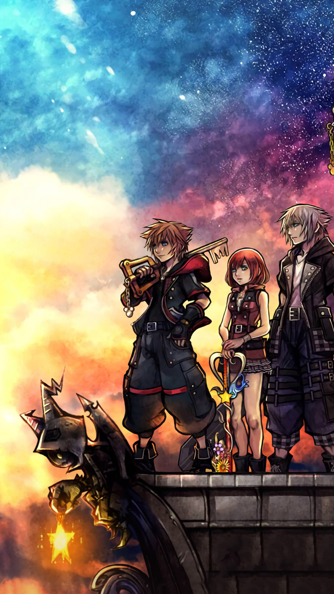 Handy-Wallpaper Computerspiele, Kingdom Hearts, Kingdom Hearts Iii, Königreich Herzen kostenlos herunterladen.