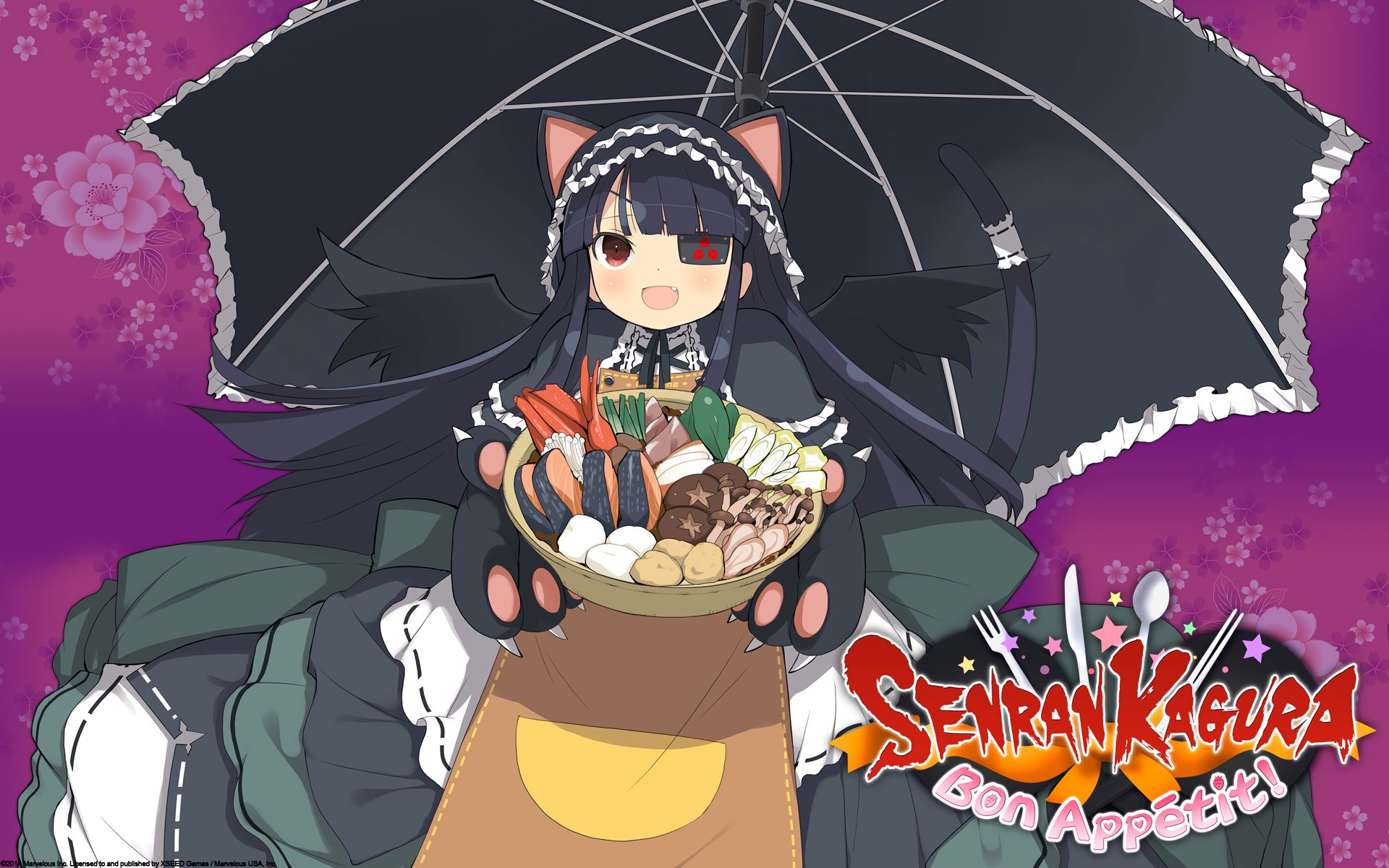 Télécharger des fonds d'écran Senran Kagura: Bon Appétit! HD