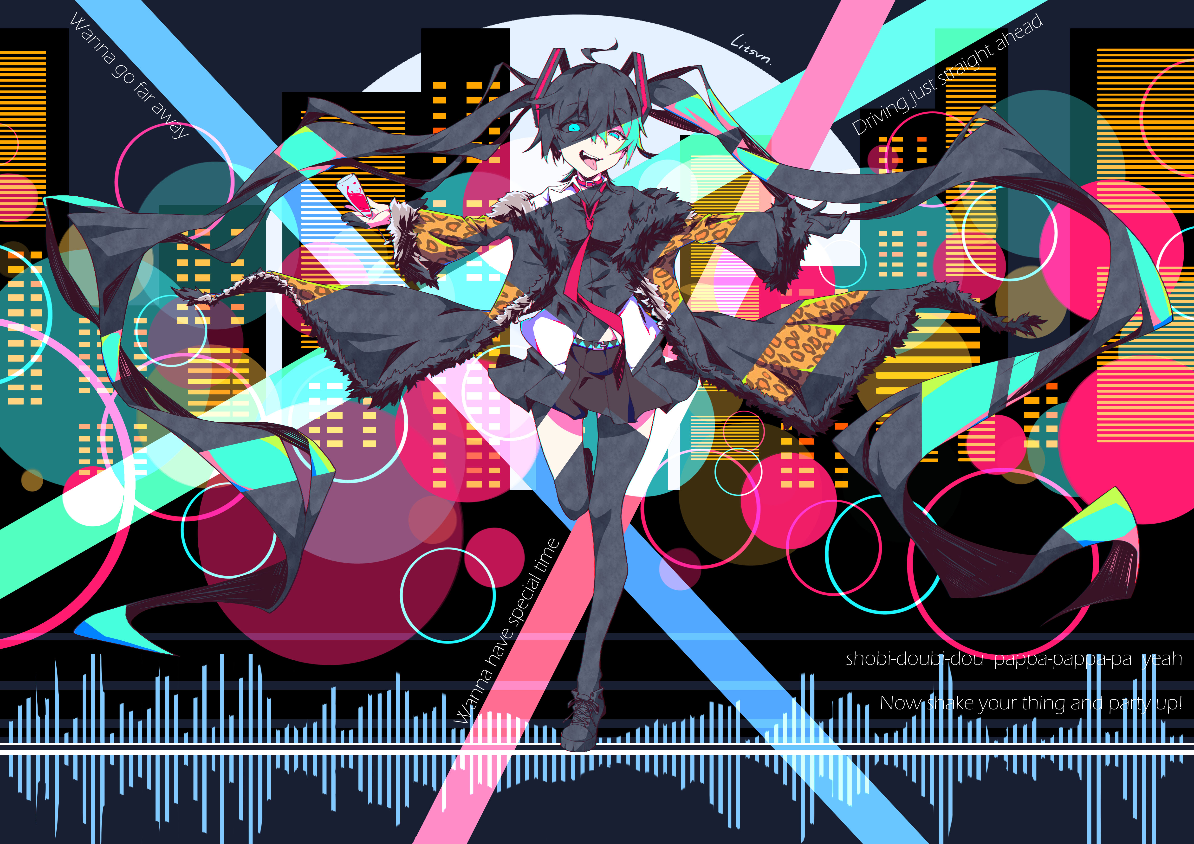 Download mobile wallpaper Anime, Vocaloid, Hatsune Miku for free.