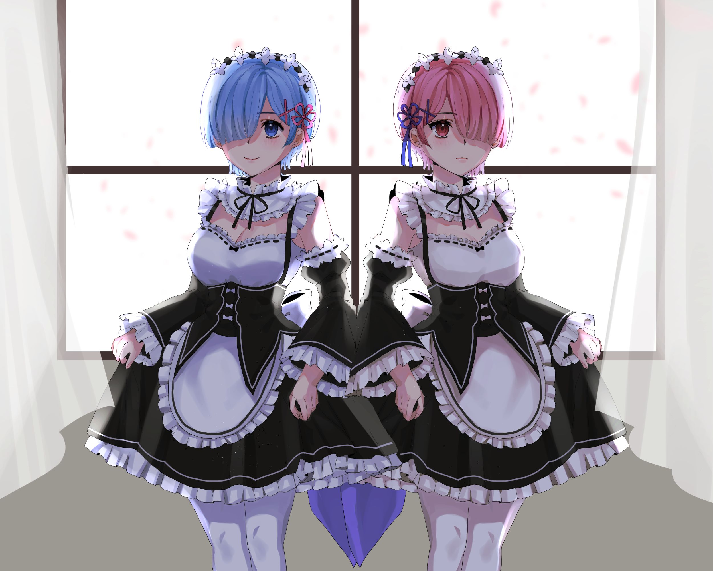 Baixe gratuitamente a imagem Anime, Empregada, Re:zero Começando A Vida Em Outro Mundo, Ram (Re:zero), Rem (Re:zero) na área de trabalho do seu PC