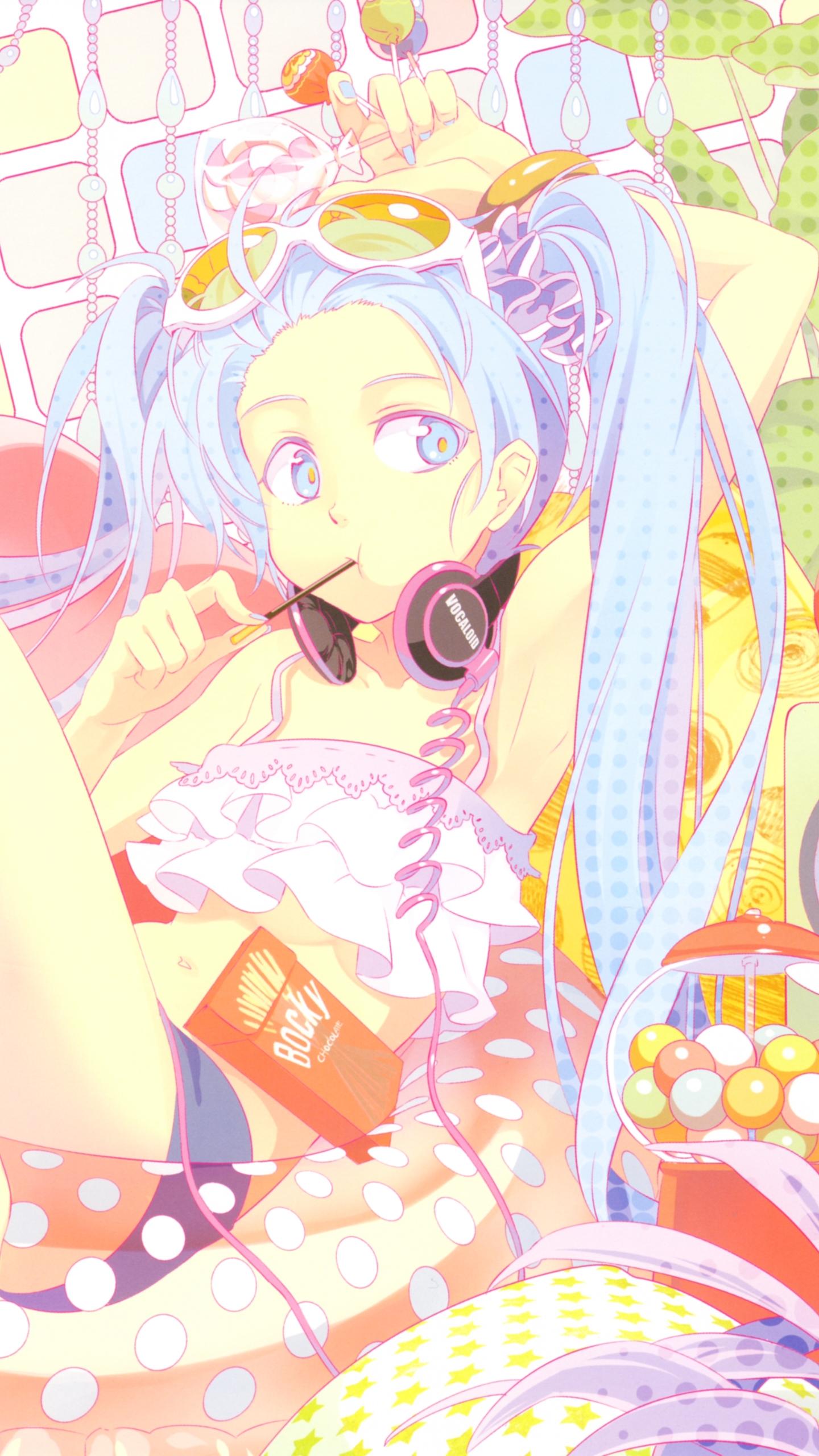 Handy-Wallpaper Vocaloid, Hatsune Miku, Animes kostenlos herunterladen.