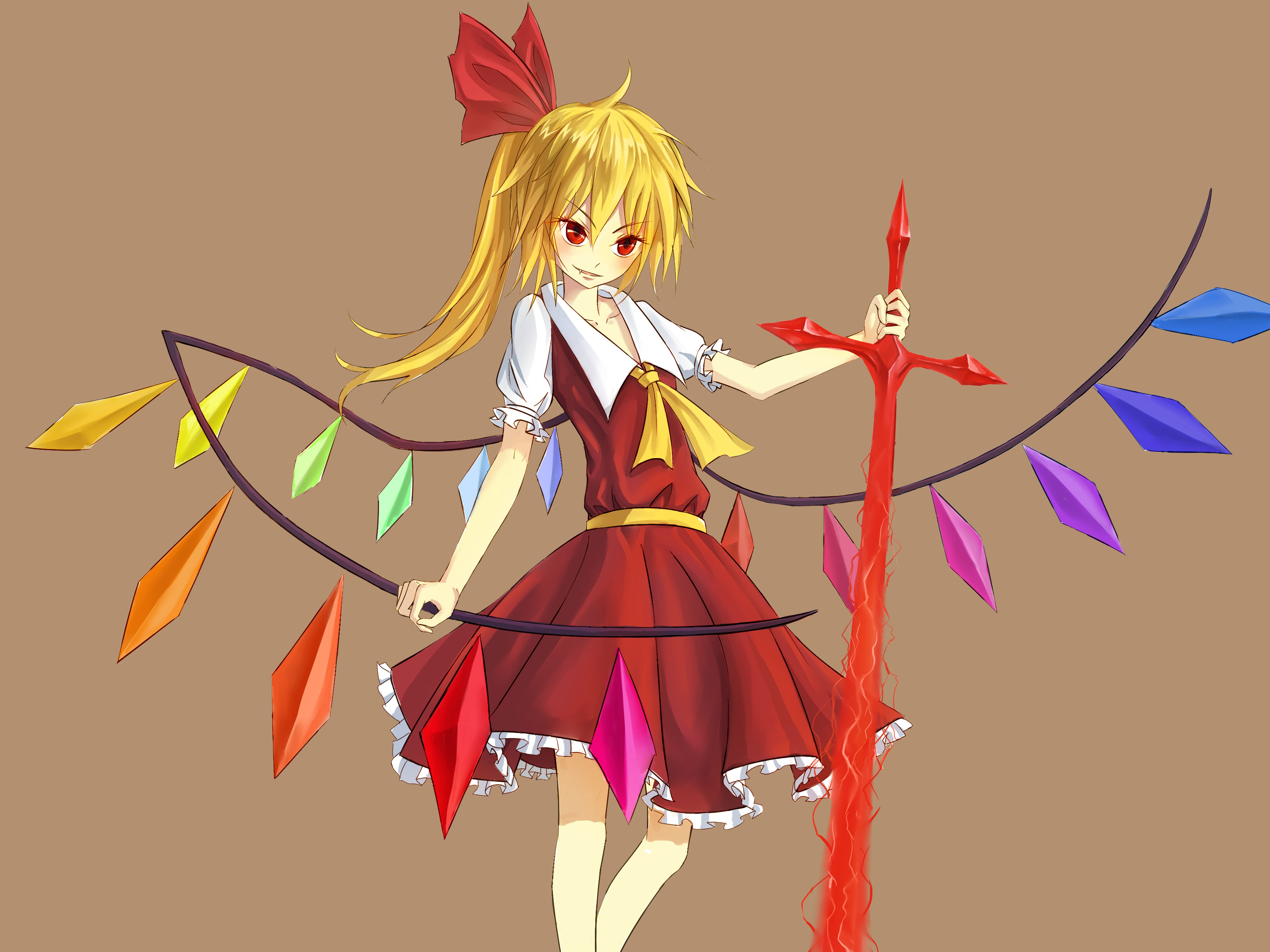 Handy-Wallpaper Animes, Flandre Scarlet, Tuhu kostenlos herunterladen.