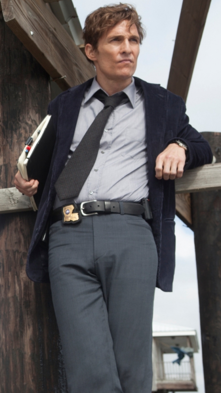 Handy-Wallpaper Matthew Mcconaughey, Fernsehserien, True Detective kostenlos herunterladen.