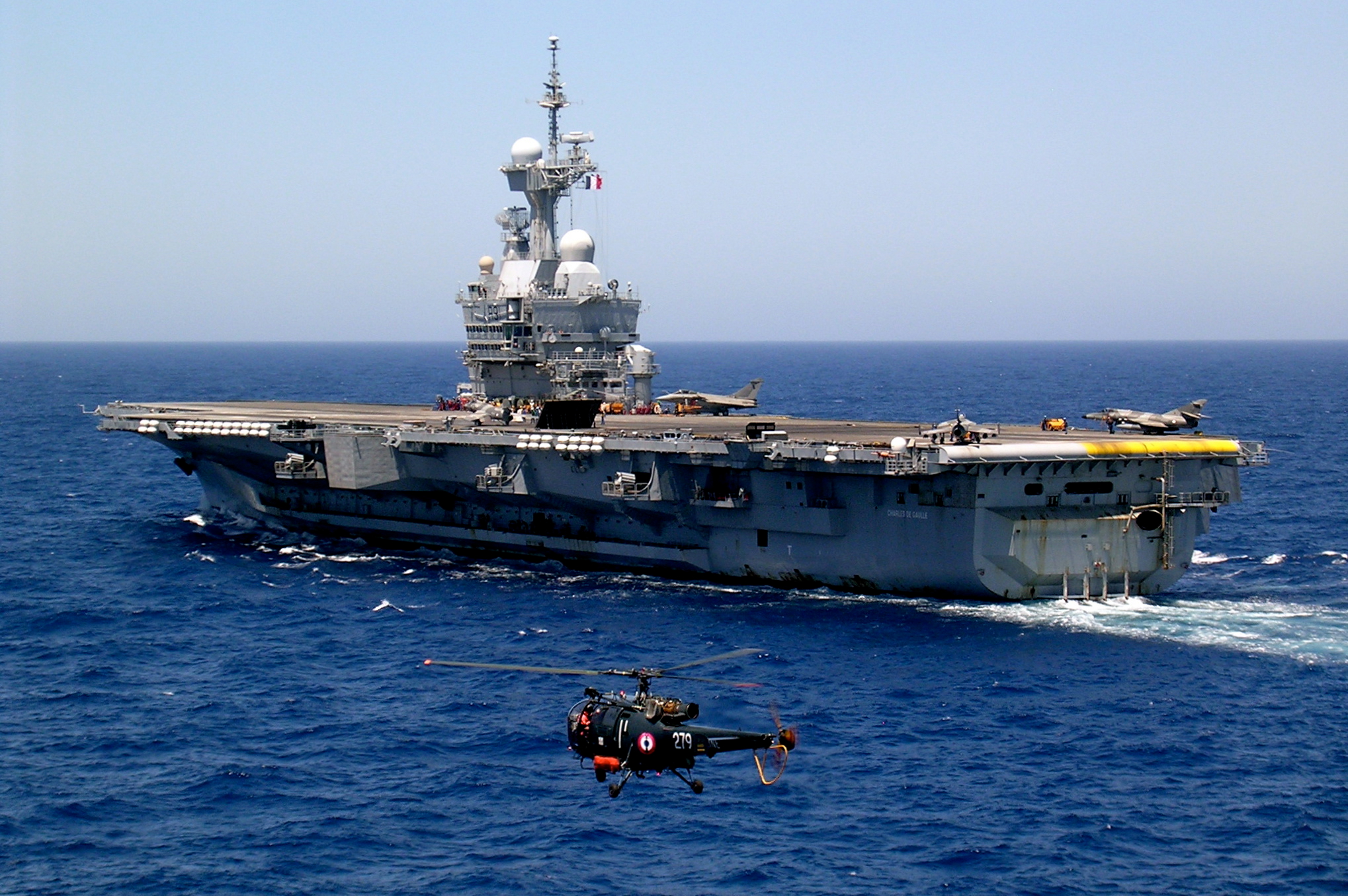 french aircraft carrier charles de gaulle (r91), military, aircraft carrier, warship, warships