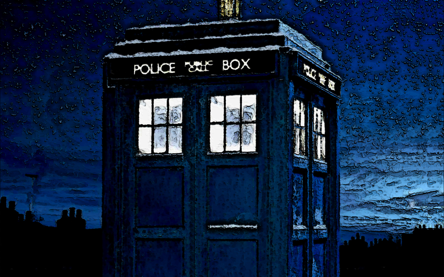 217203 Hintergrundbild herunterladen fernsehserien, doctor who, tardis, winter - Bildschirmschoner und Bilder kostenlos