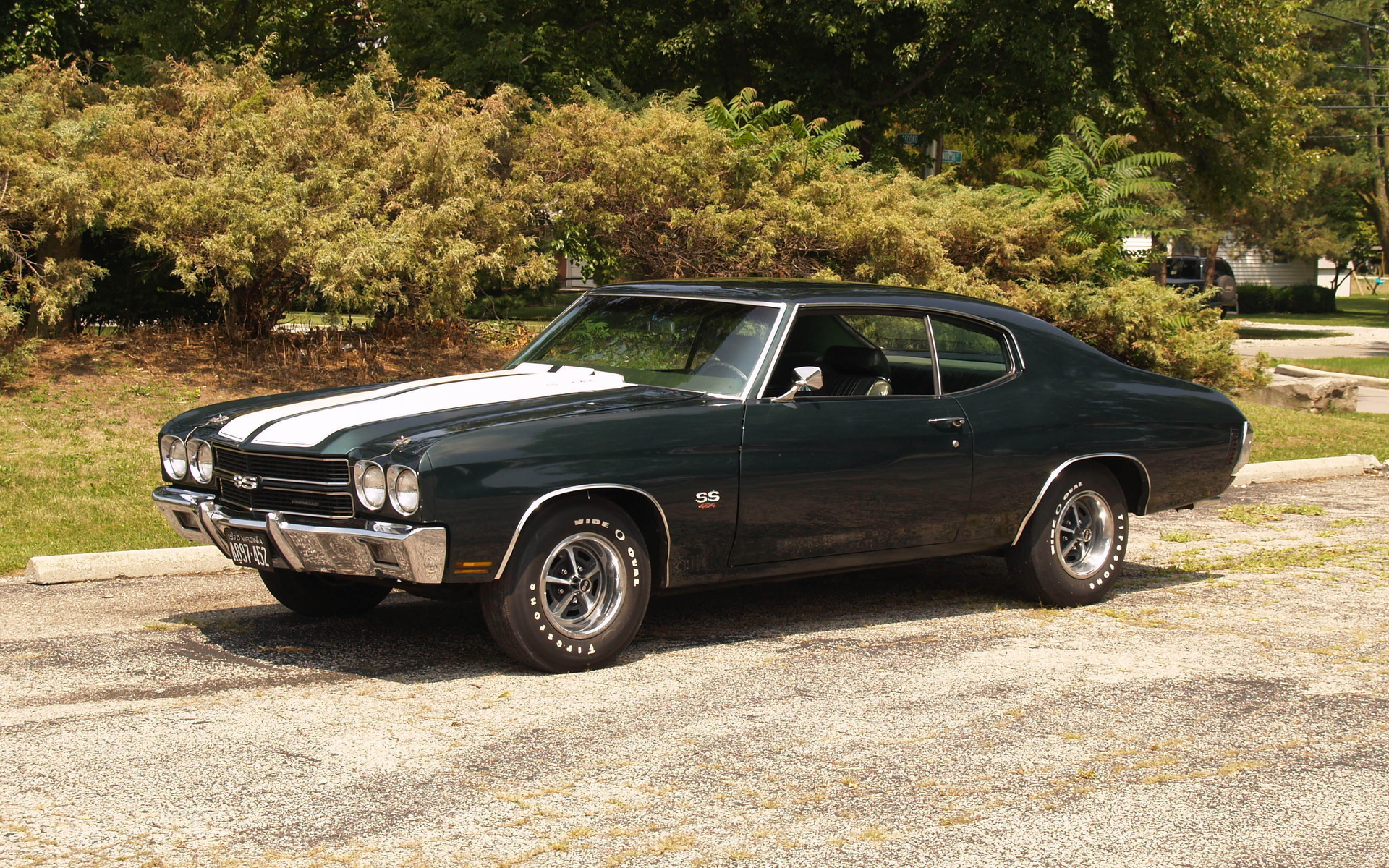 Download mobile wallpaper Chevrolet Chevelle Ss, Chevrolet, Vehicles for free.