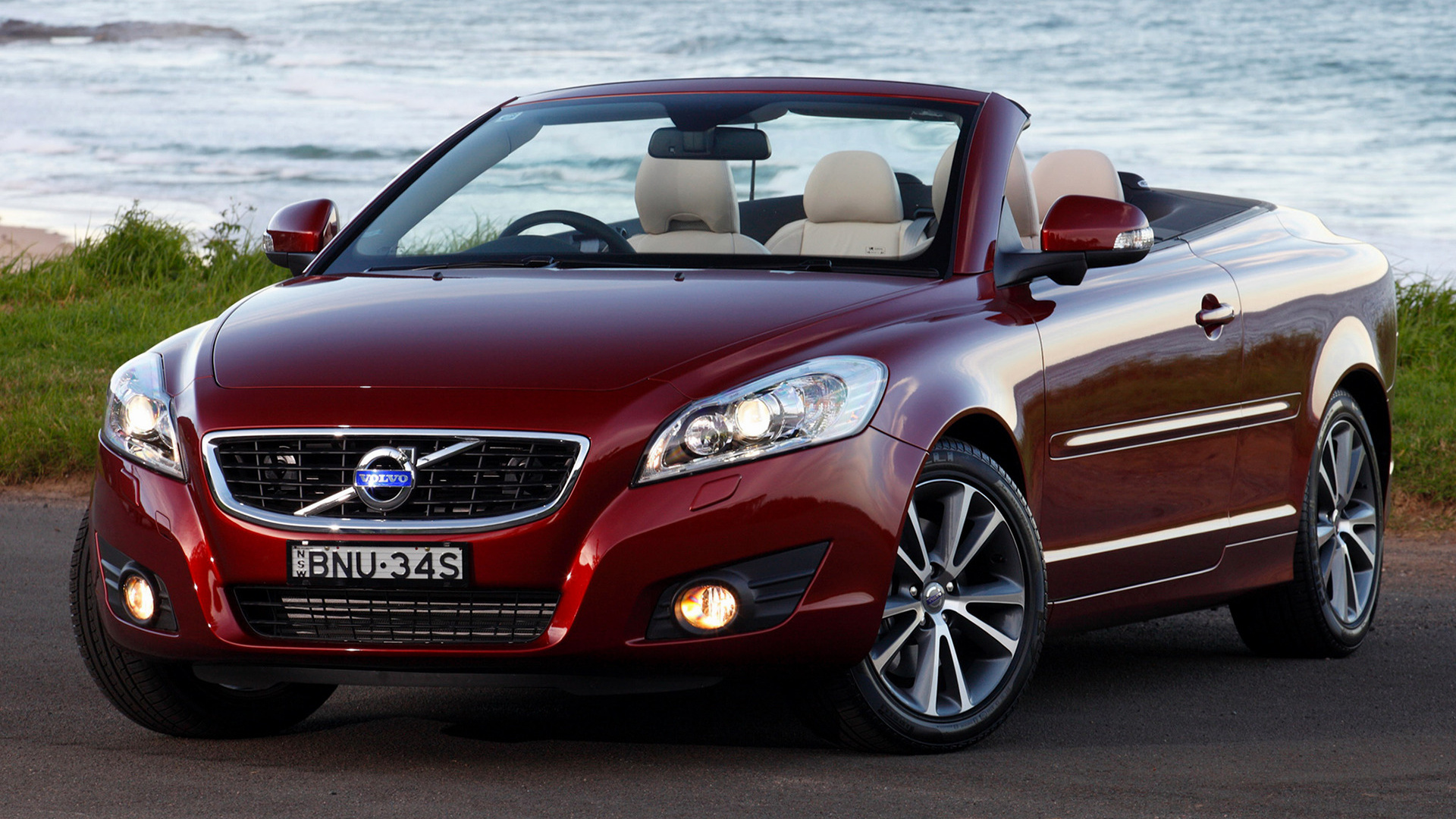 Free download wallpaper Volvo, Convertible, Compact Car, Vehicles, Volvo C70 on your PC desktop